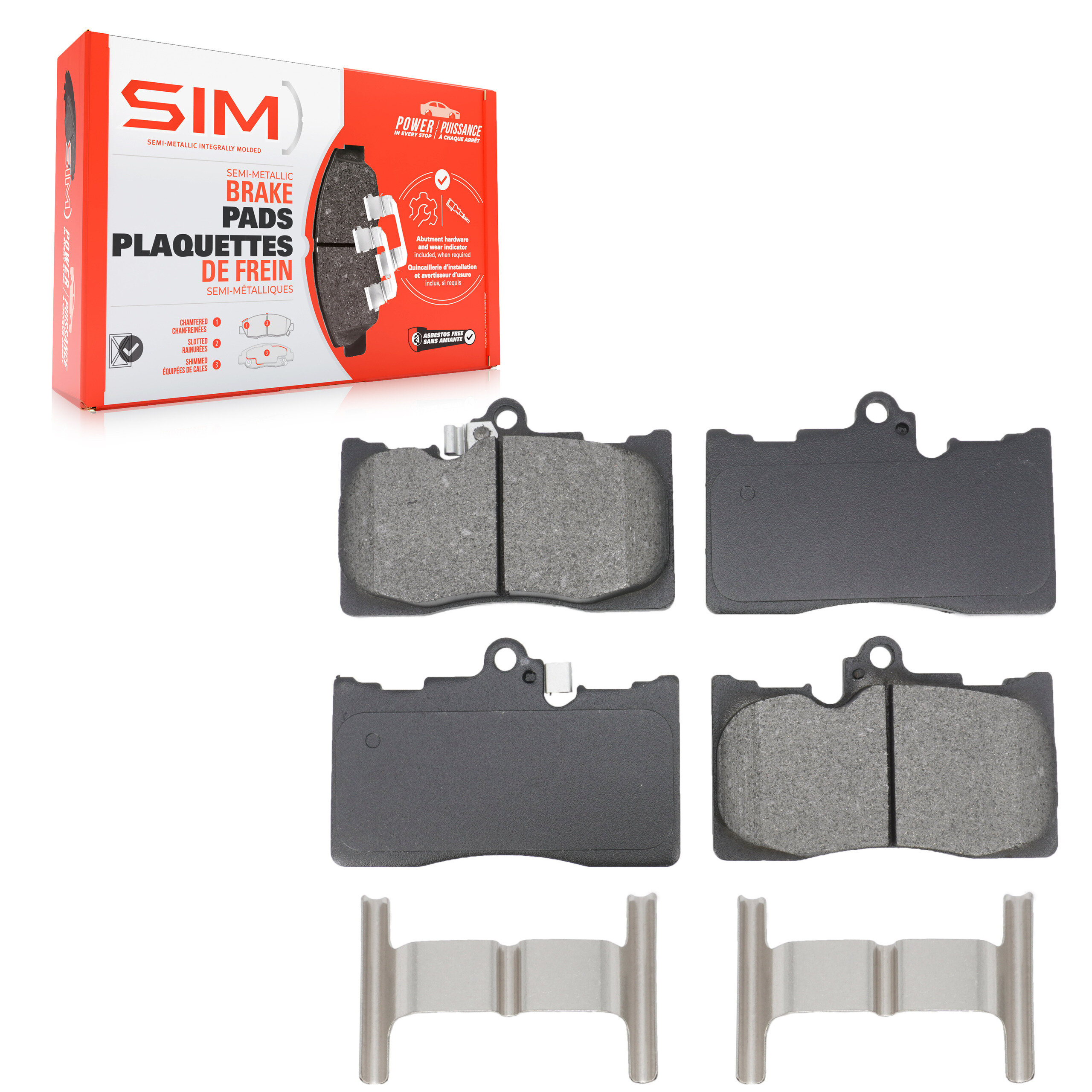 SIM - SIM-1118 - Front Disc Brake Pad