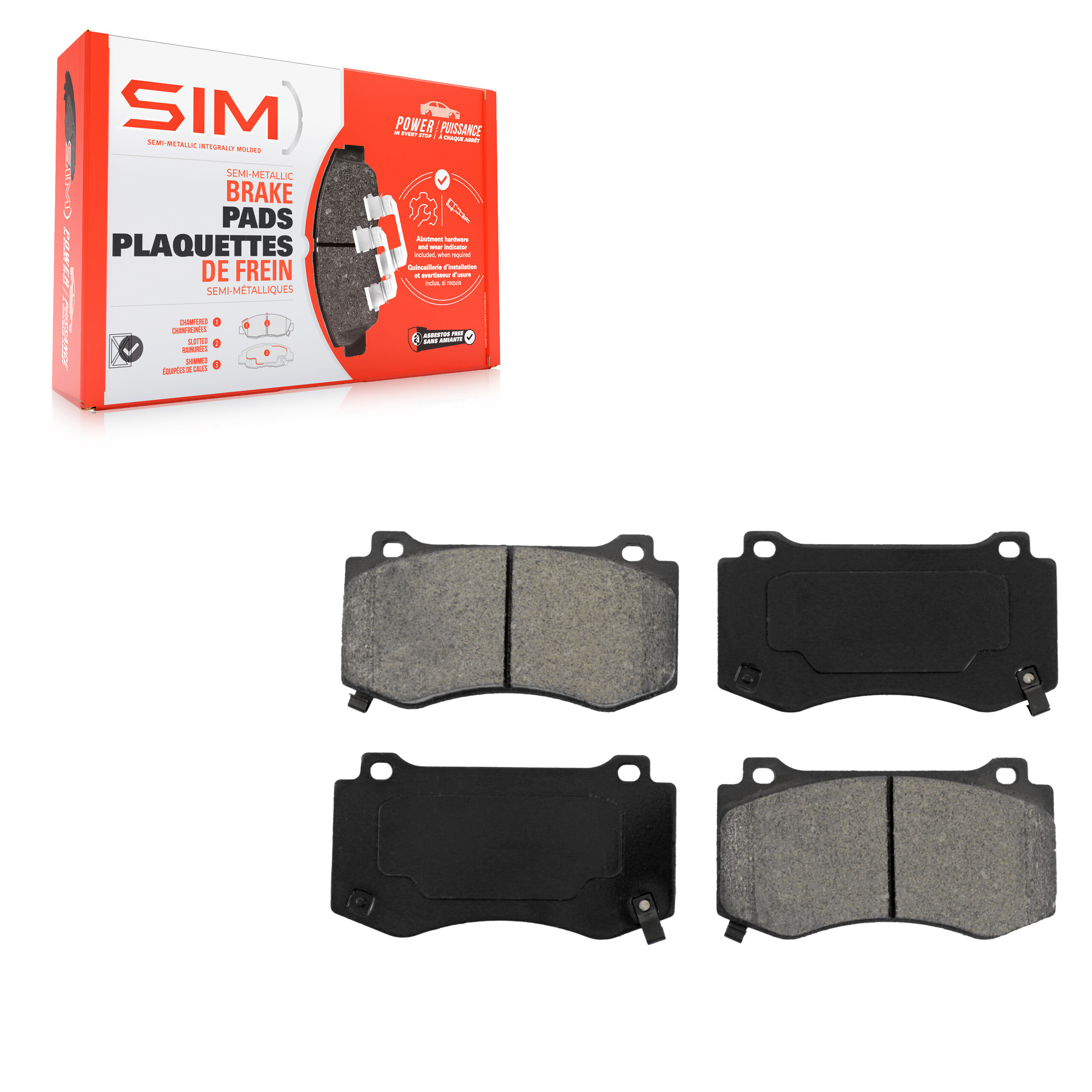 SIM - SIM-1149 - Front Disc Brake Pad