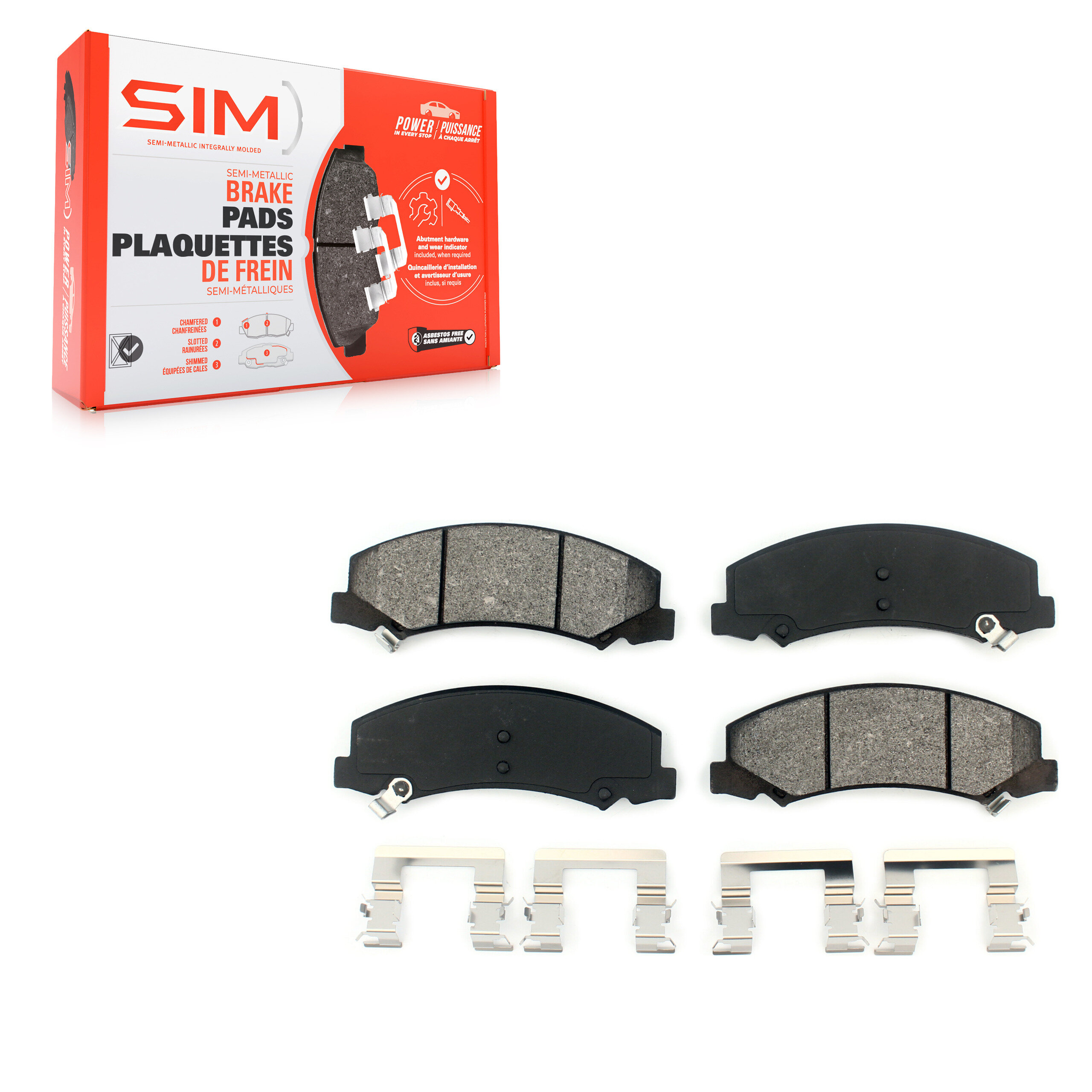 SIM - SIM-1159 - Front Disc Brake Pad