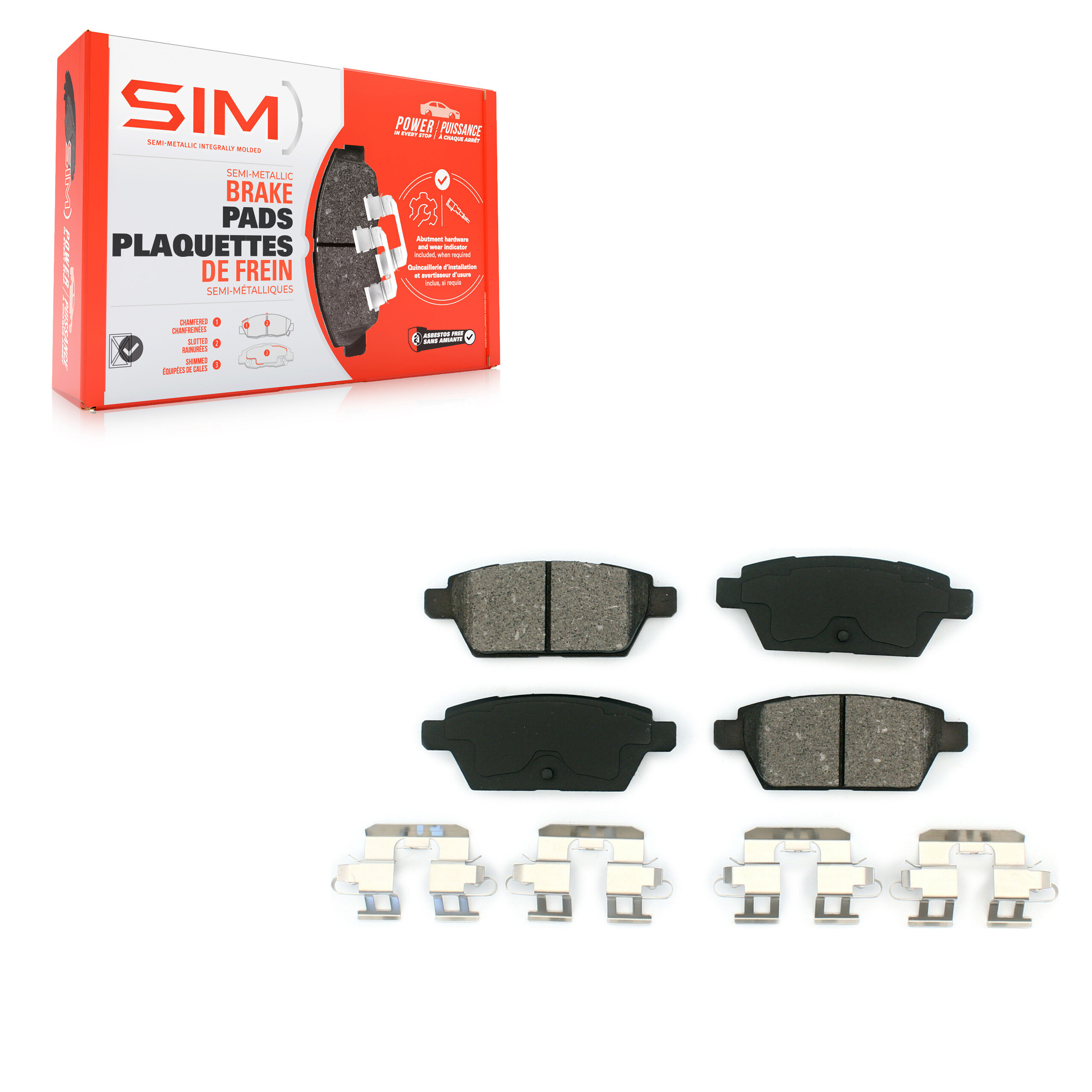 SIM - SIM-1161 - Rear Disc Brake Pad