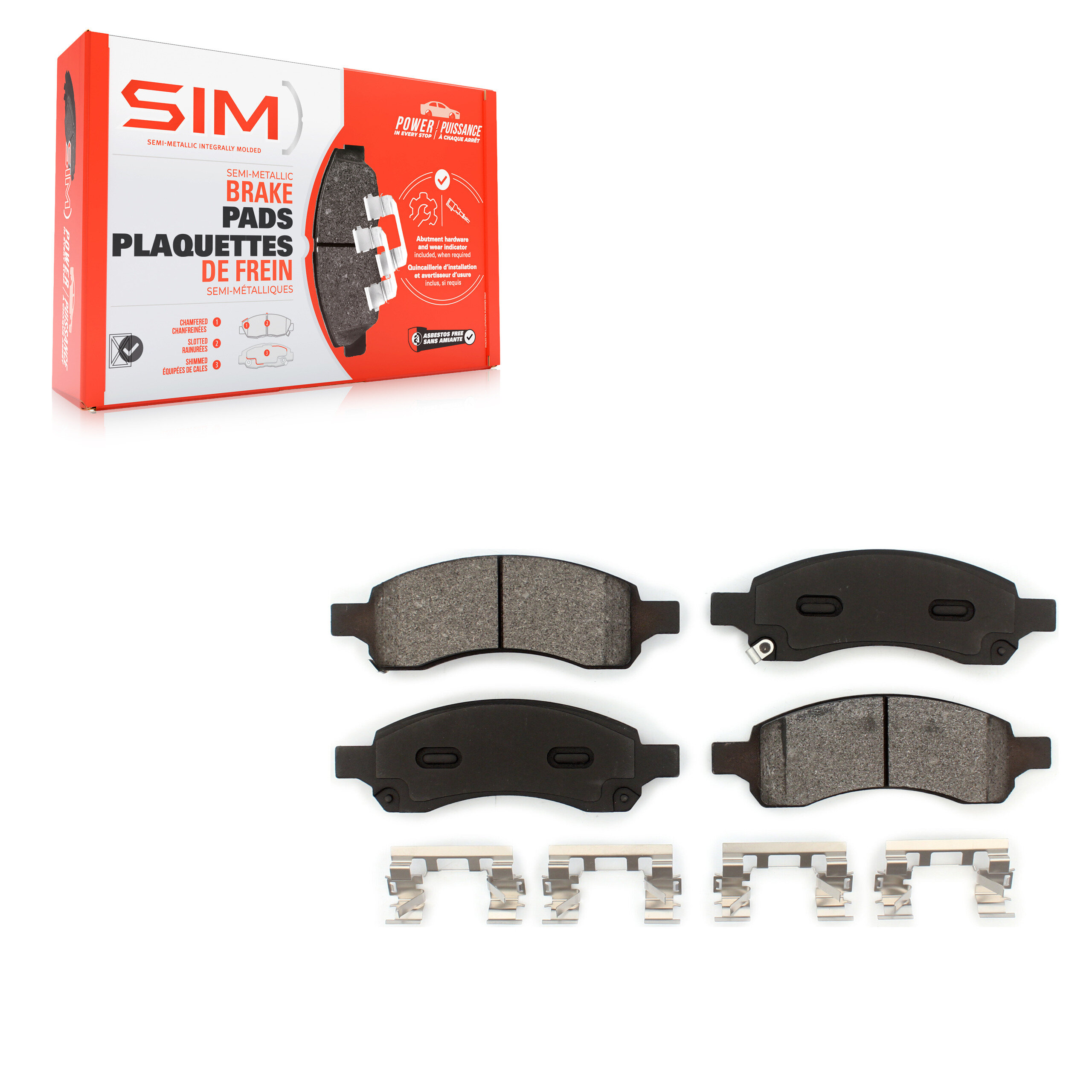 SIM - SIM-1169 - Front Disc Brake Pad