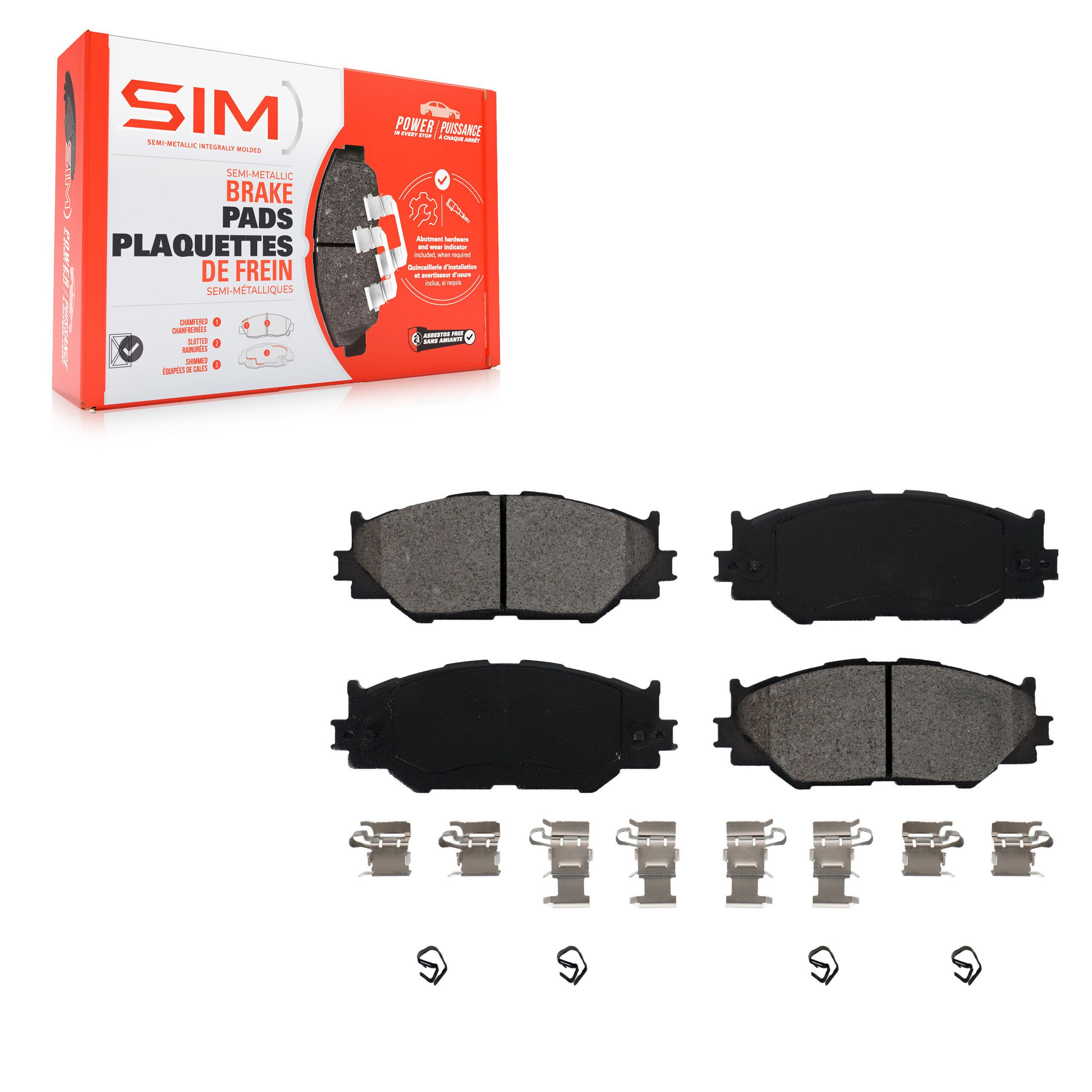 SIM - SIM-1178 - Front Disc Brake Pad