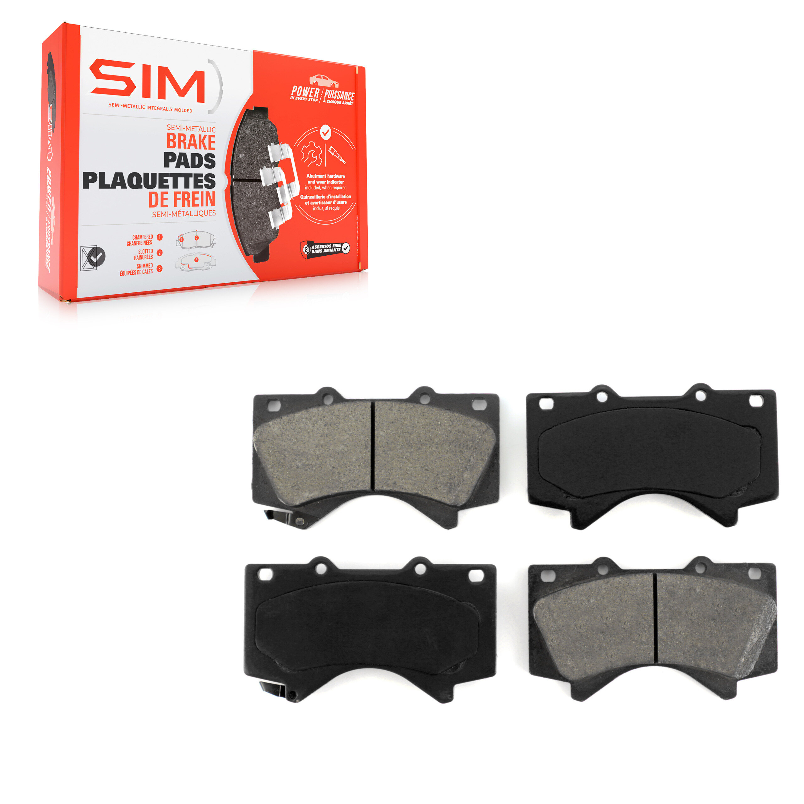 SIM - SIM-1303 - Front Disc Brake Pad