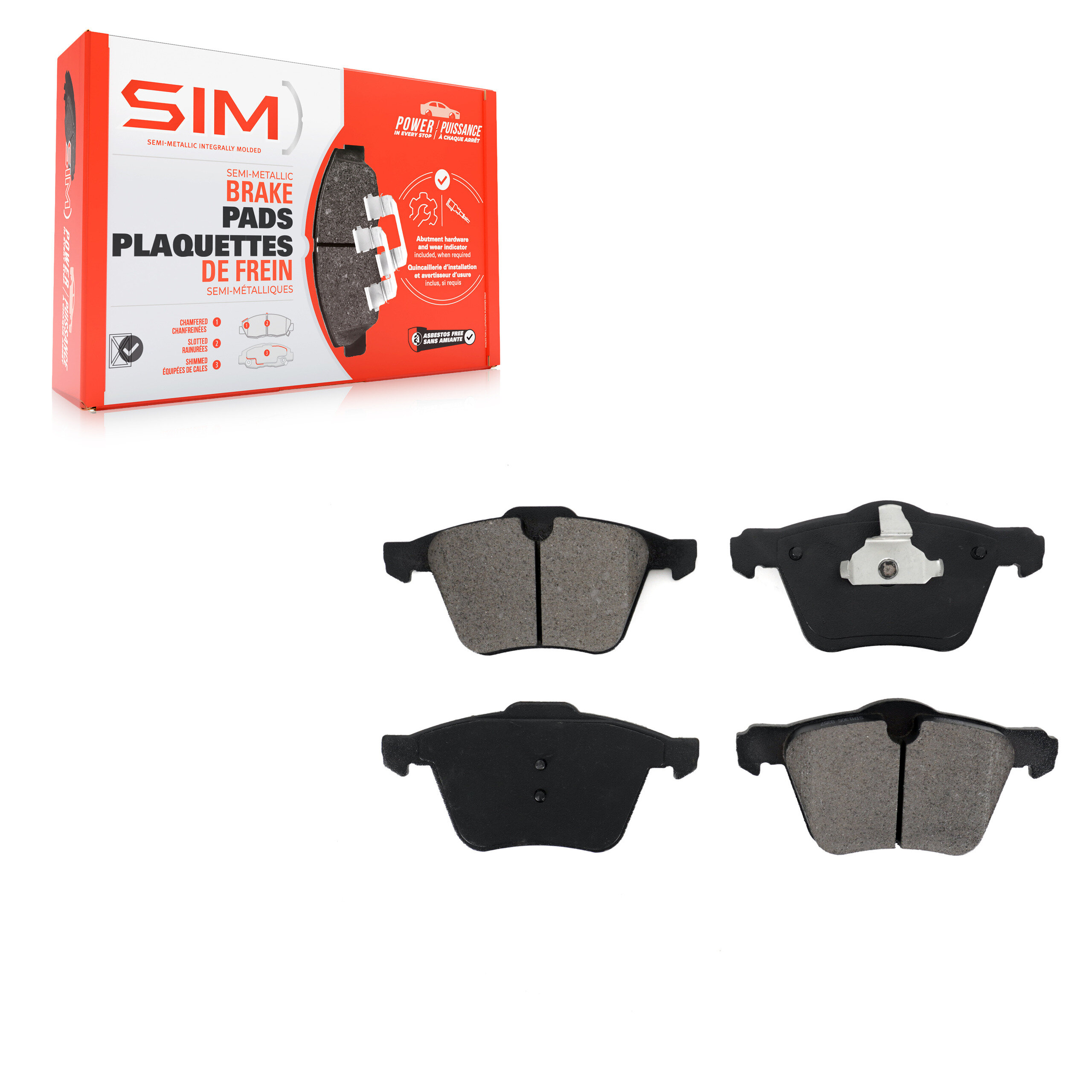 SIM - SIM-1305 - Front Disc Brake Pad