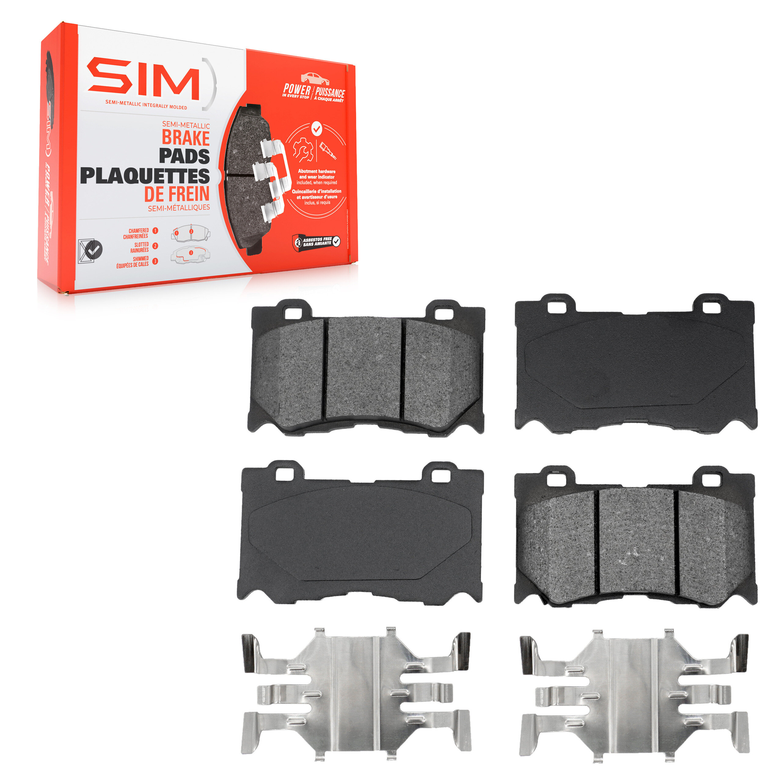 SIM - SIM-1346 - Front Disc Brake Pad