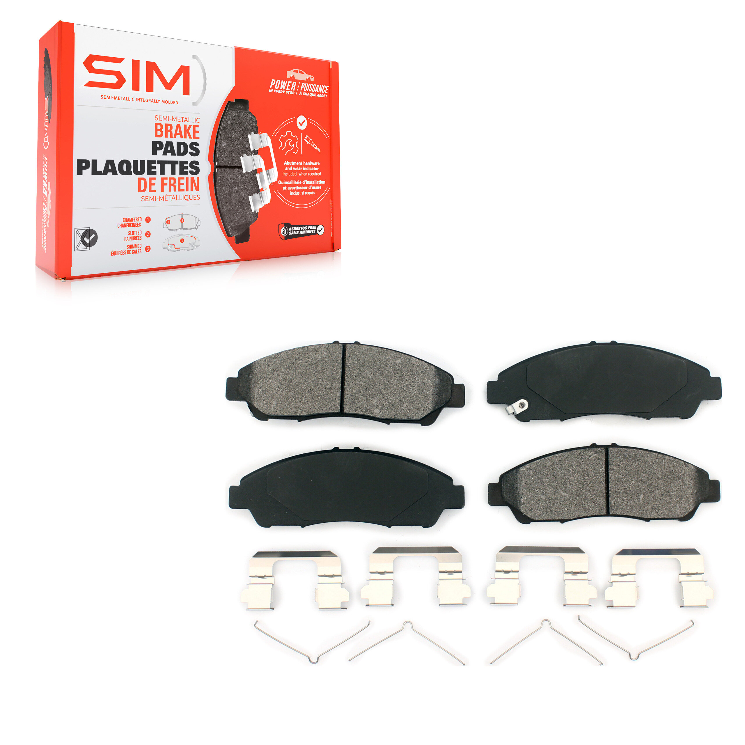 SIM - SIM-1378 - Front Disc Brake Pad