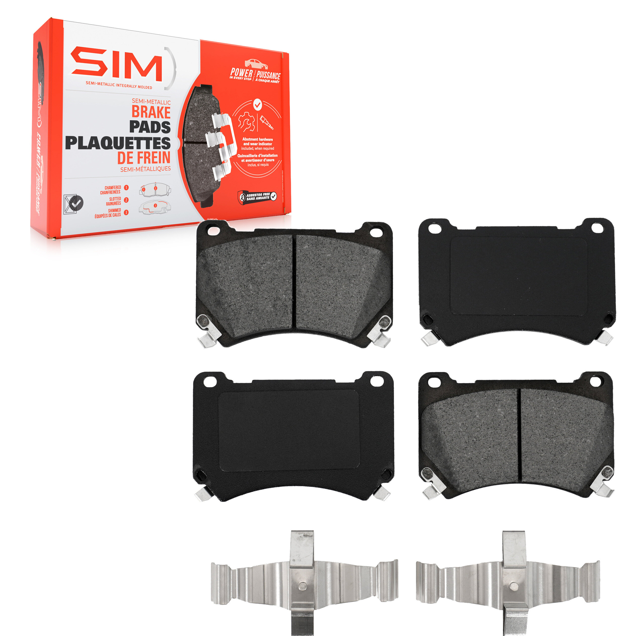 SIM - SIM-1396 - Front Disc Brake Pad