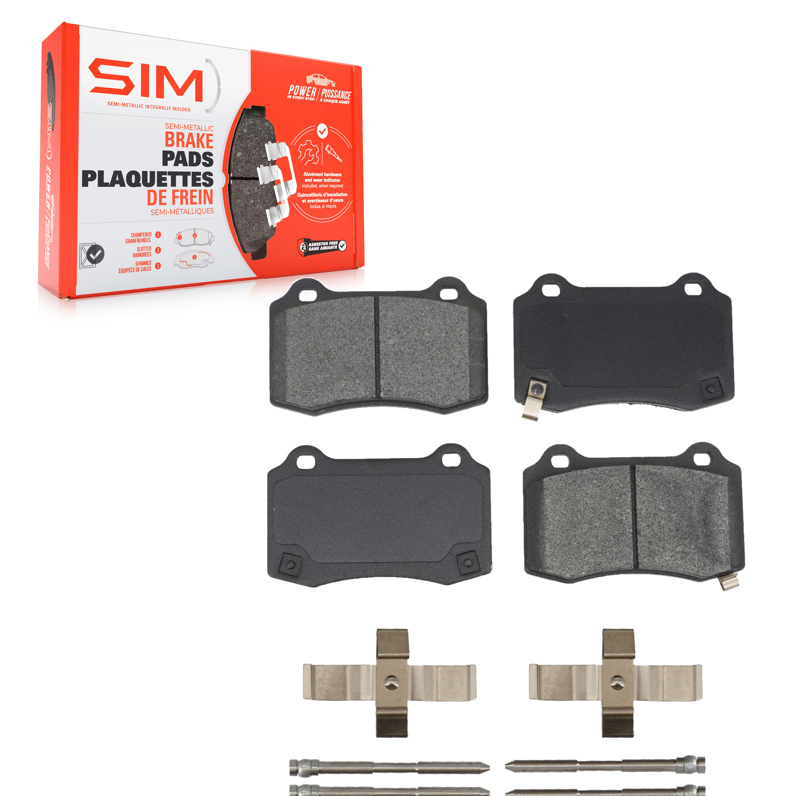 SIM - SIM-1428 - Rear Disc Brake Pad