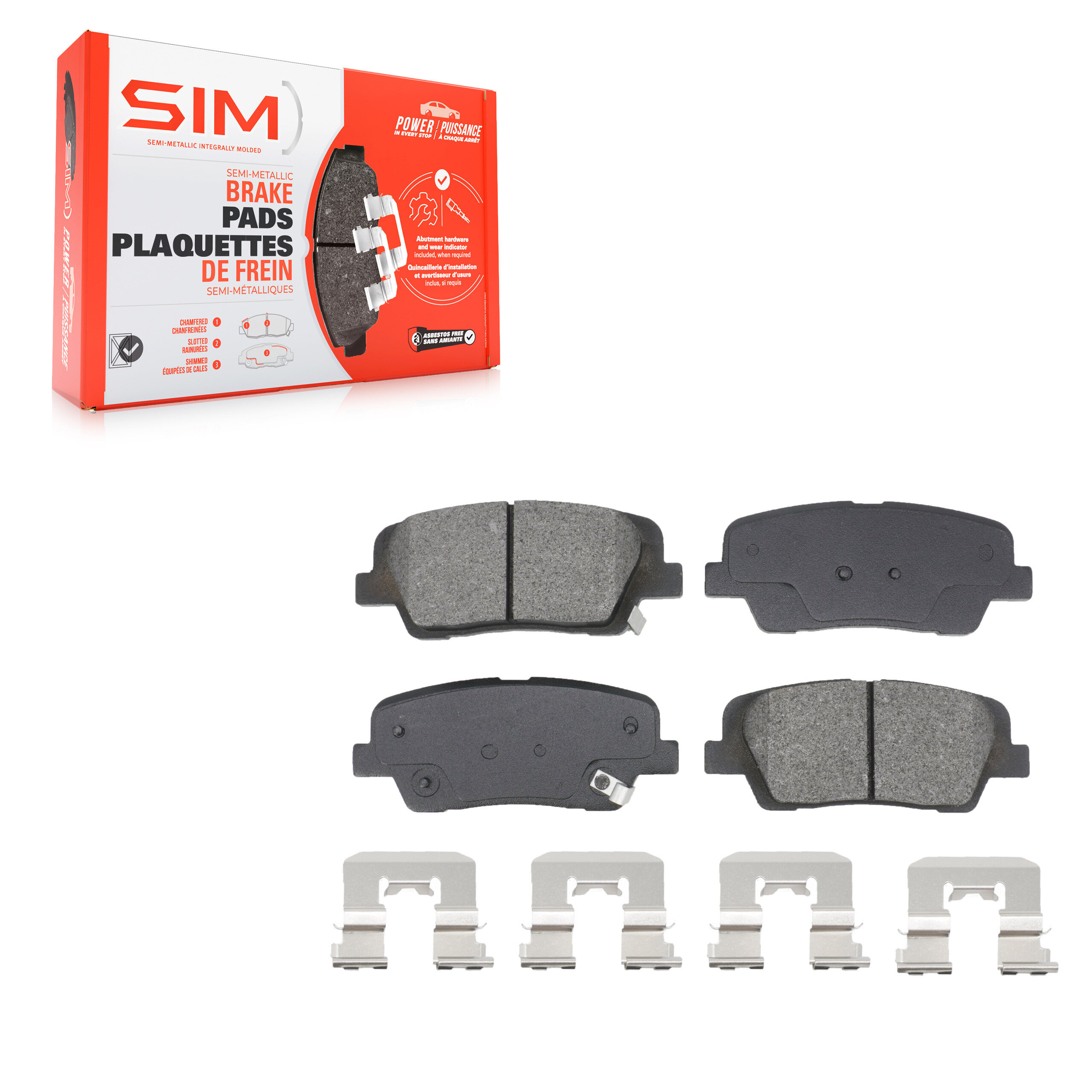 SIM - SIM-1439 - Rear Disc Brake Pad
