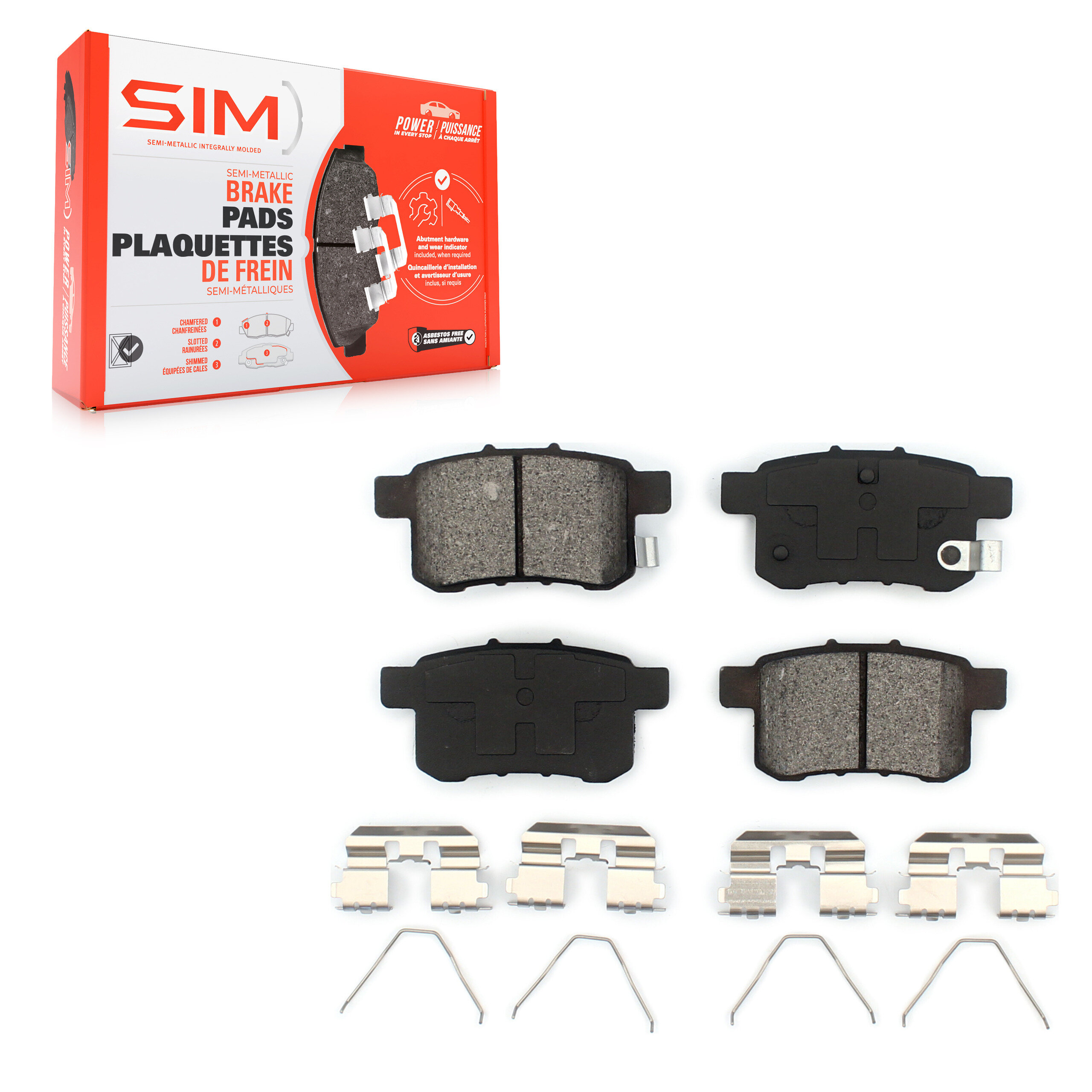 SIM - SIM-1451 - Rear Disc Brake Pad