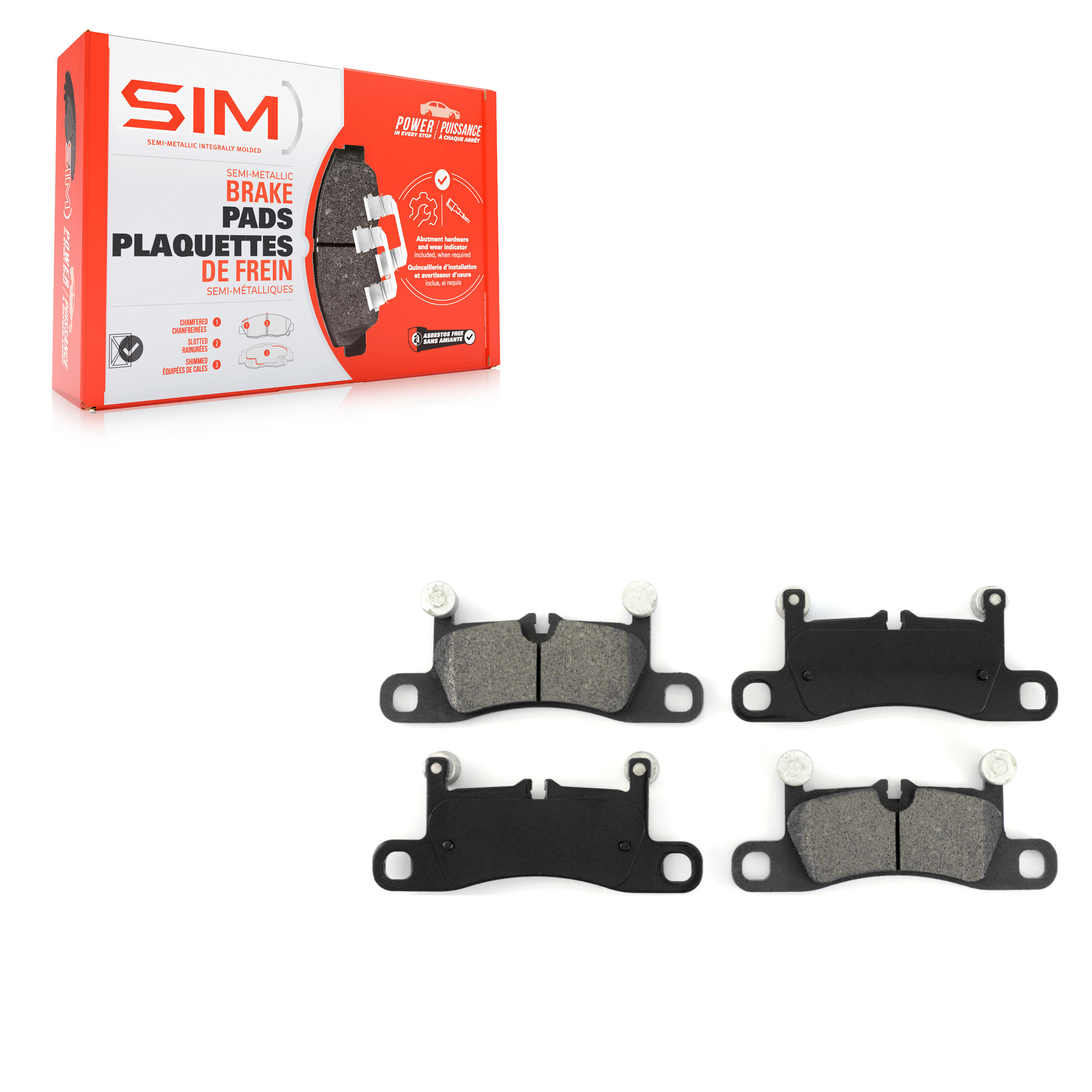 SIM - SIM-1453 - Rear Disc Brake Pad