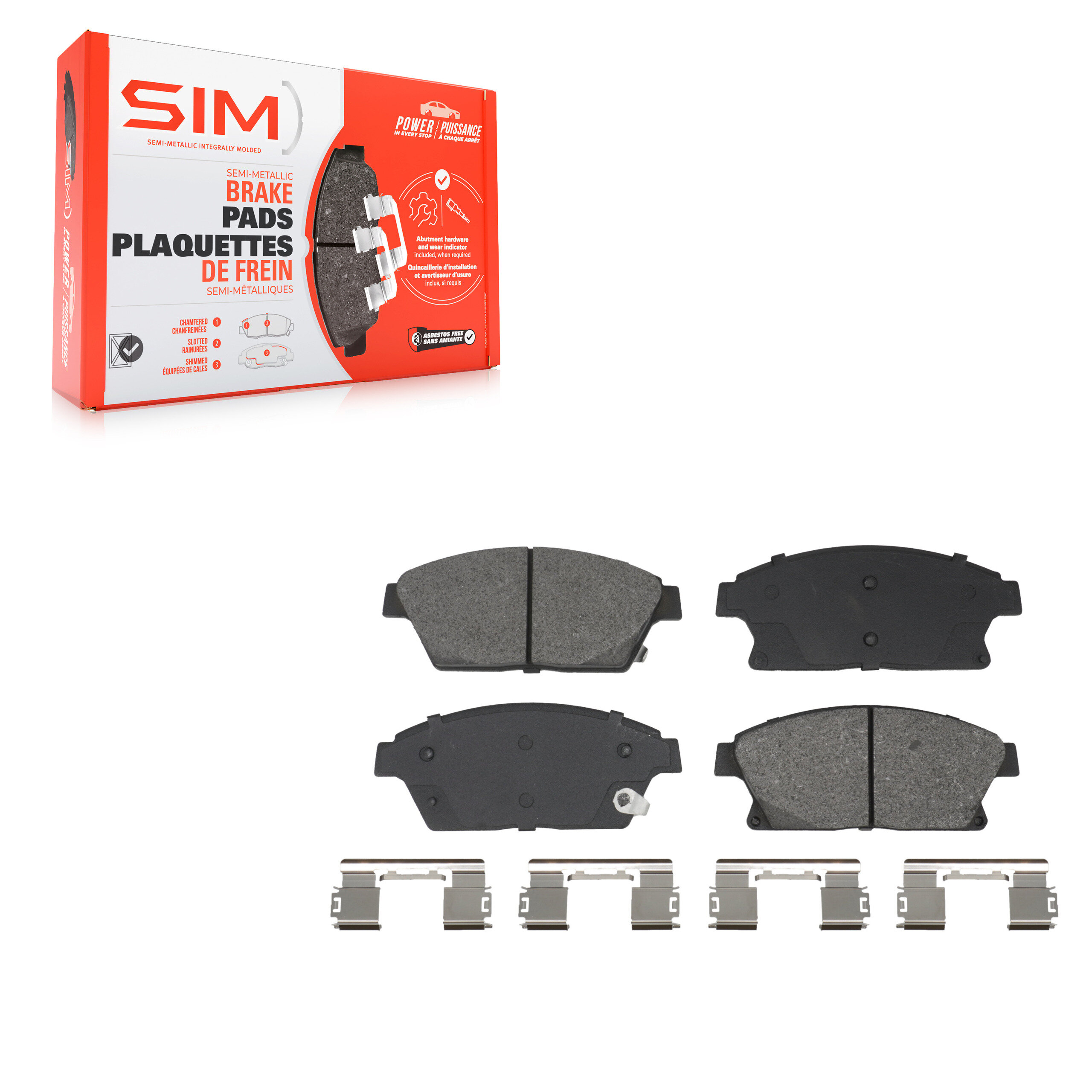 SIM - SIM-1467 - Front Disc Brake Pad