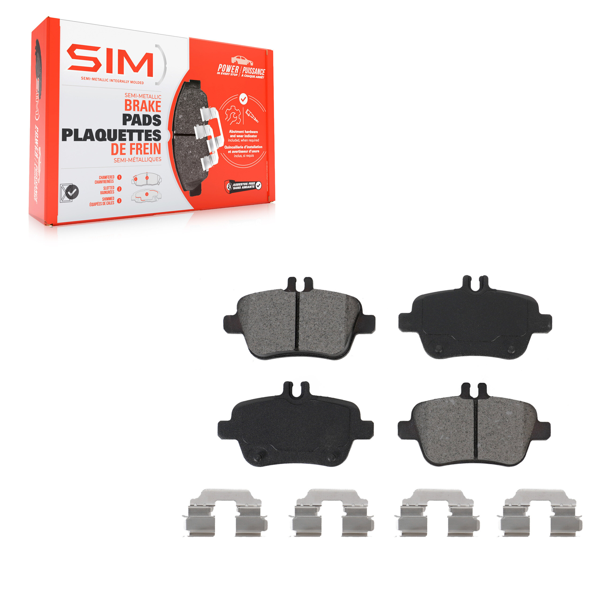 SIM - SIM-1646 - Rear Disc Brake Pad
