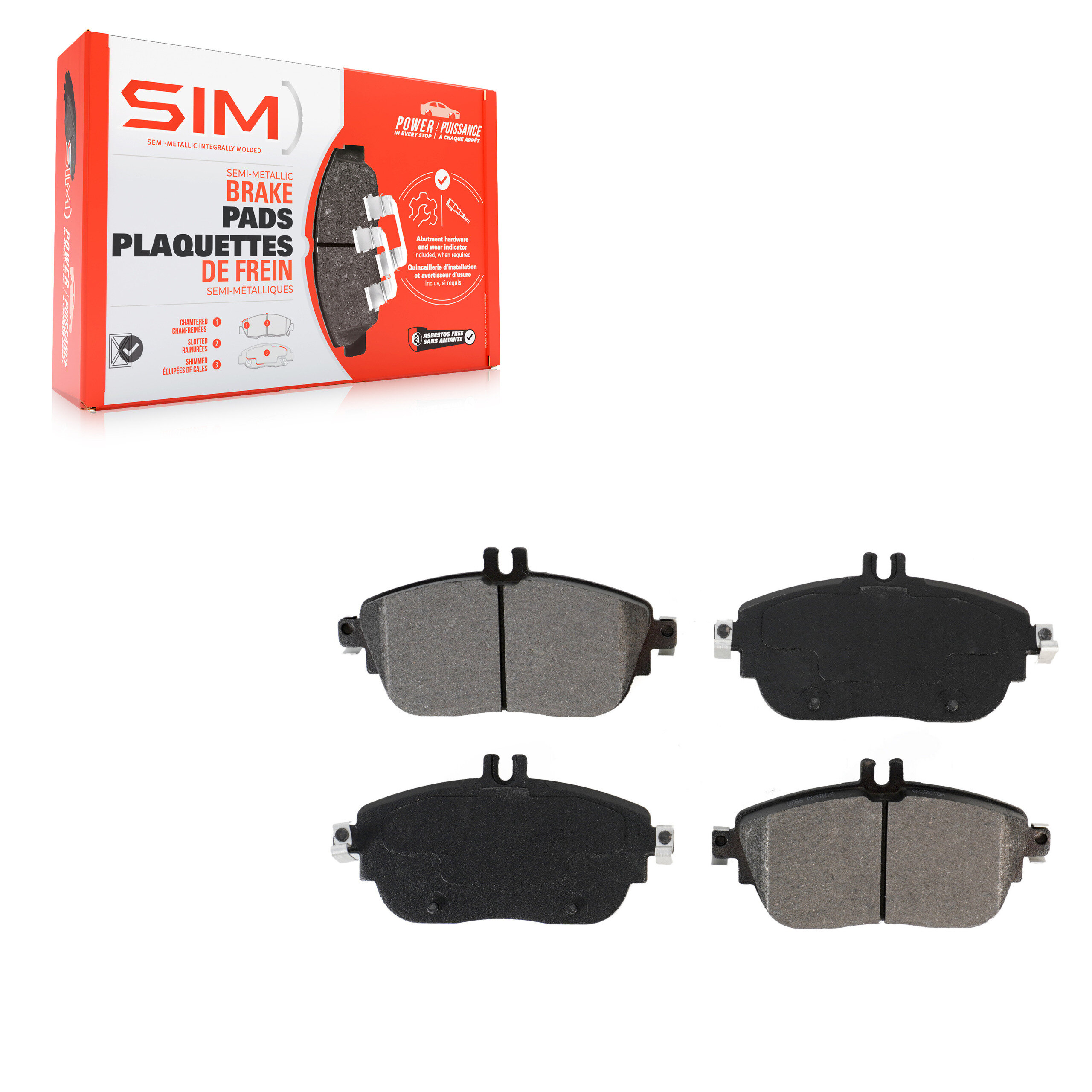 SIM - SIM-1694 - Front Disc Brake Pad