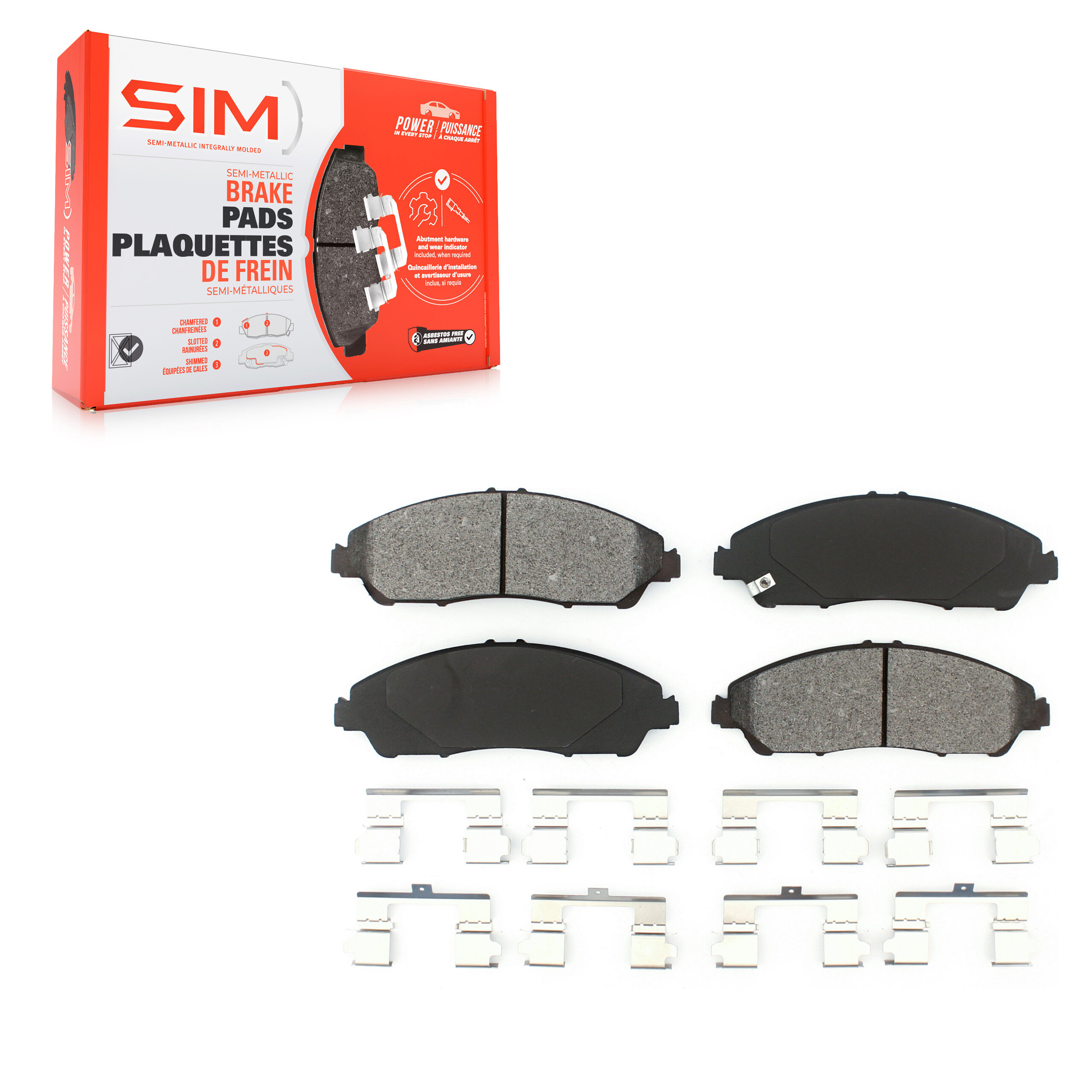 SIM - SIM-1723 - Front Disc Brake Pad