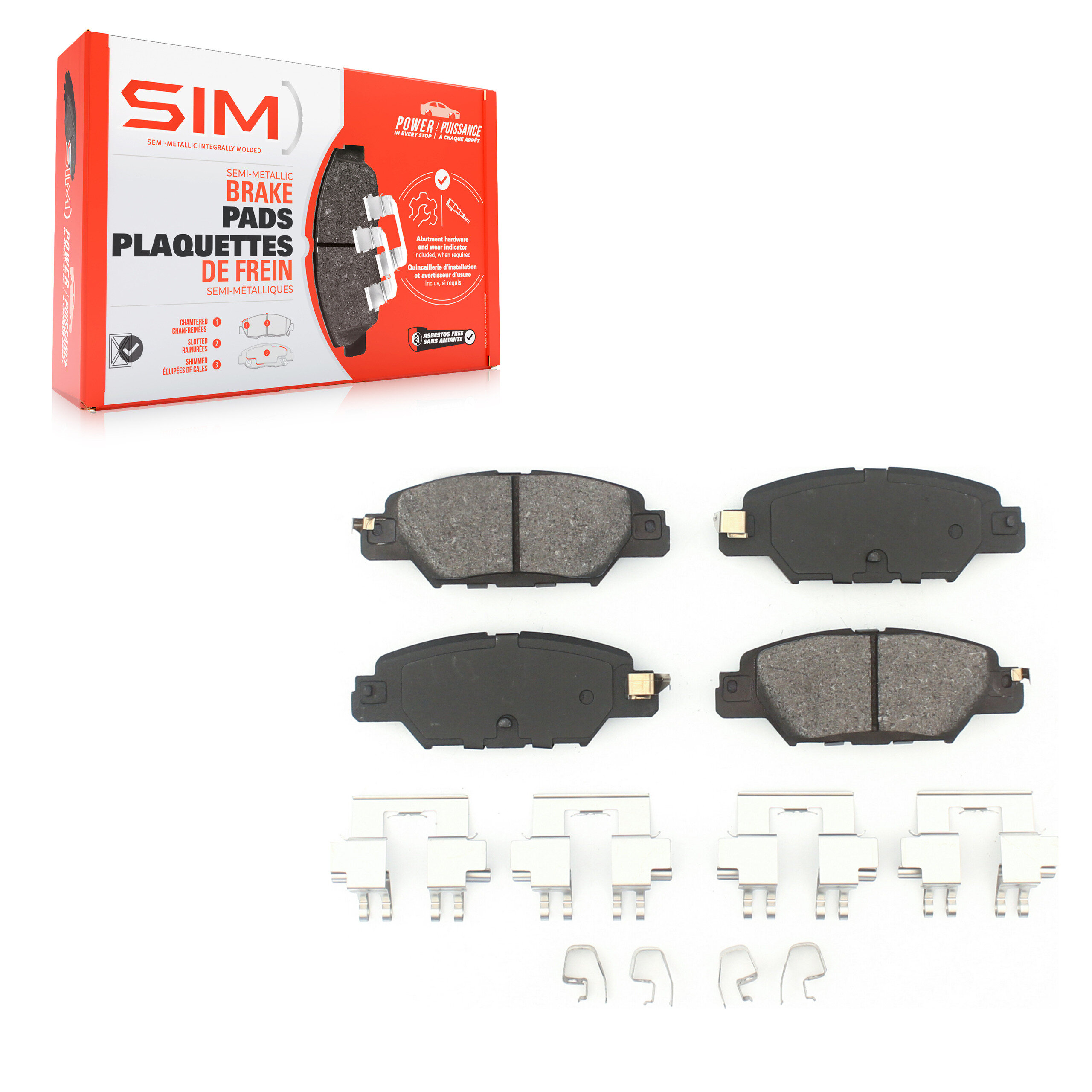 SIM - SIM-1846 - Rear Disc Brake Pad