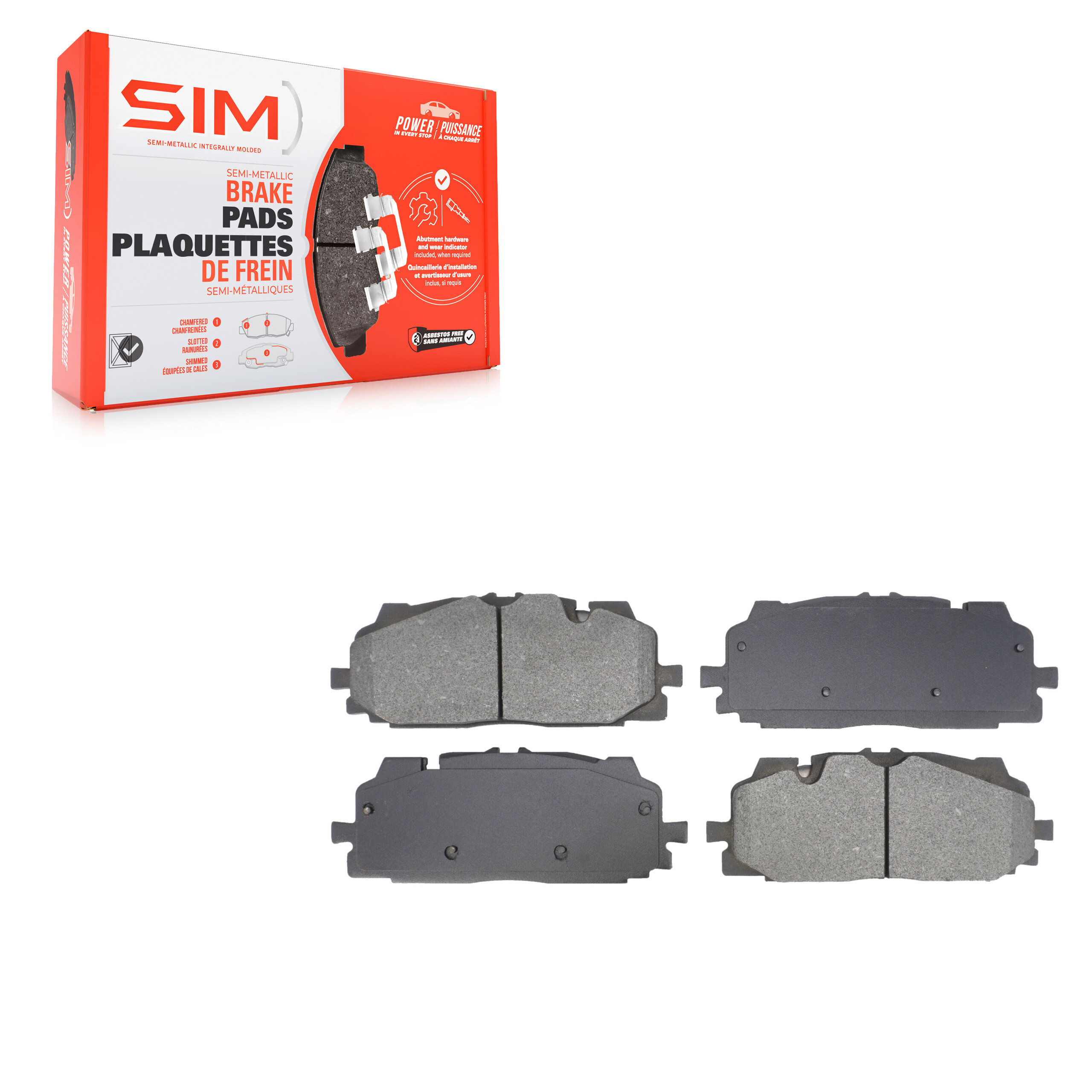 SIM - SIM-1894 - Front Disc Brake Pad