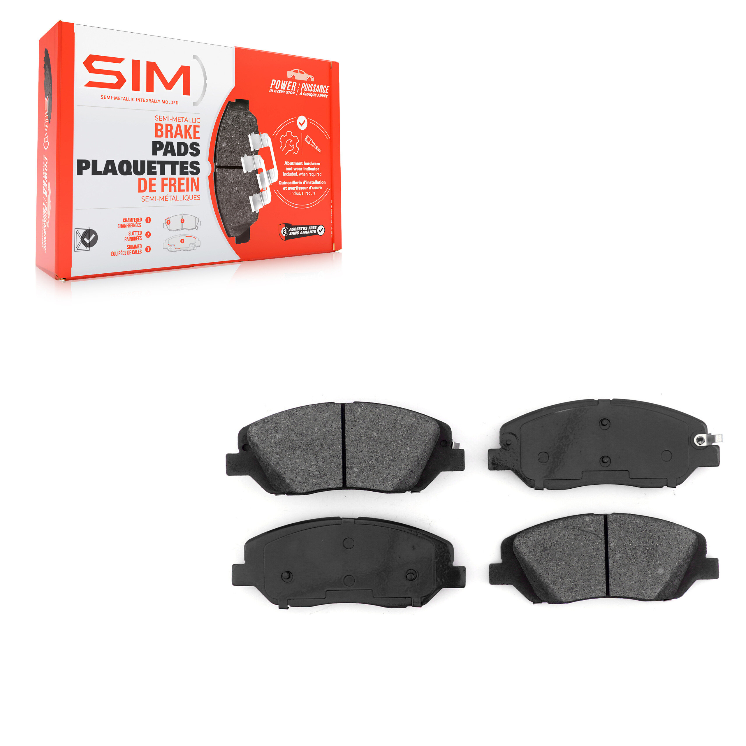SIM - SIM-1917 - Front Disc Brake Pad