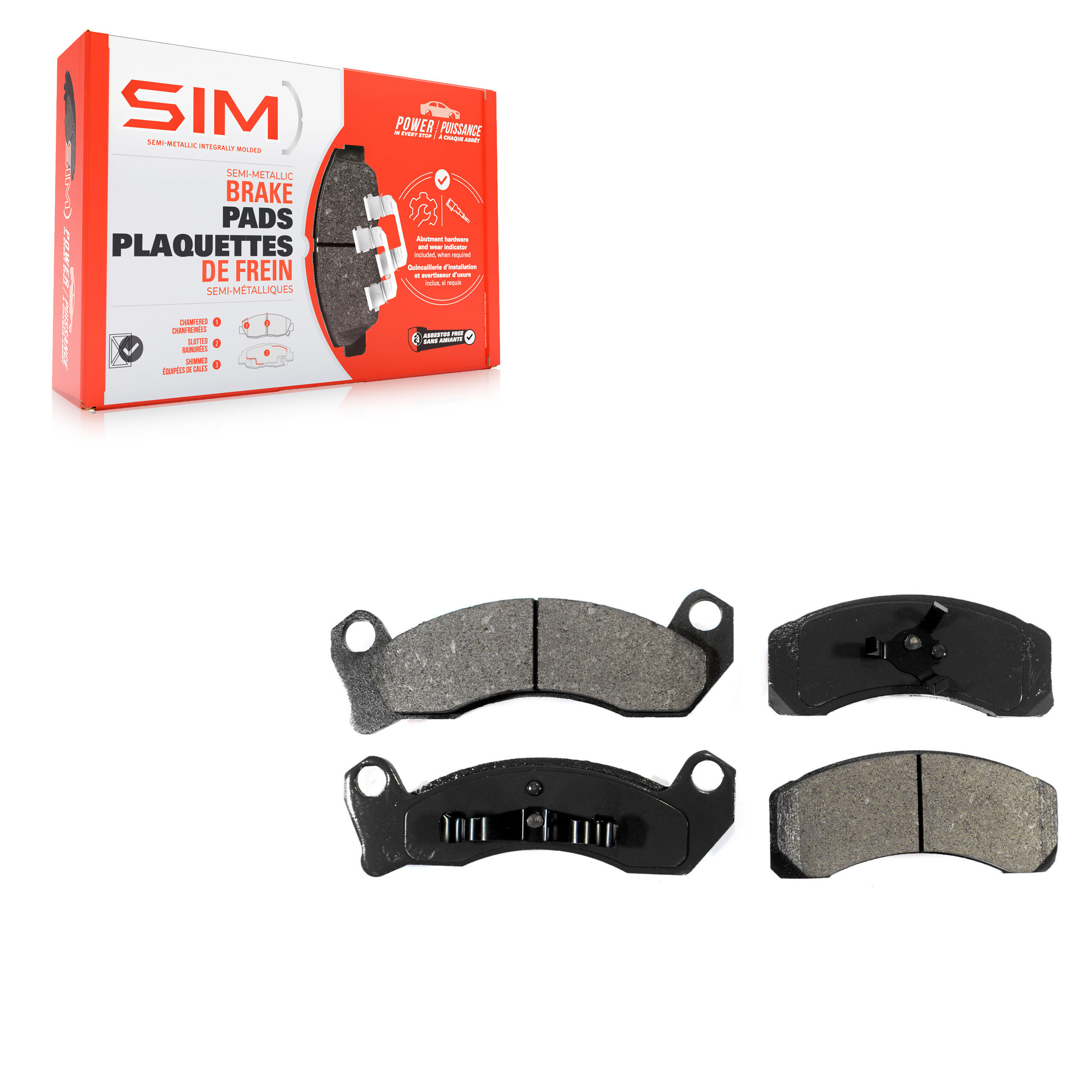 SIM - SIM-199 - Front Disc Brake Pad