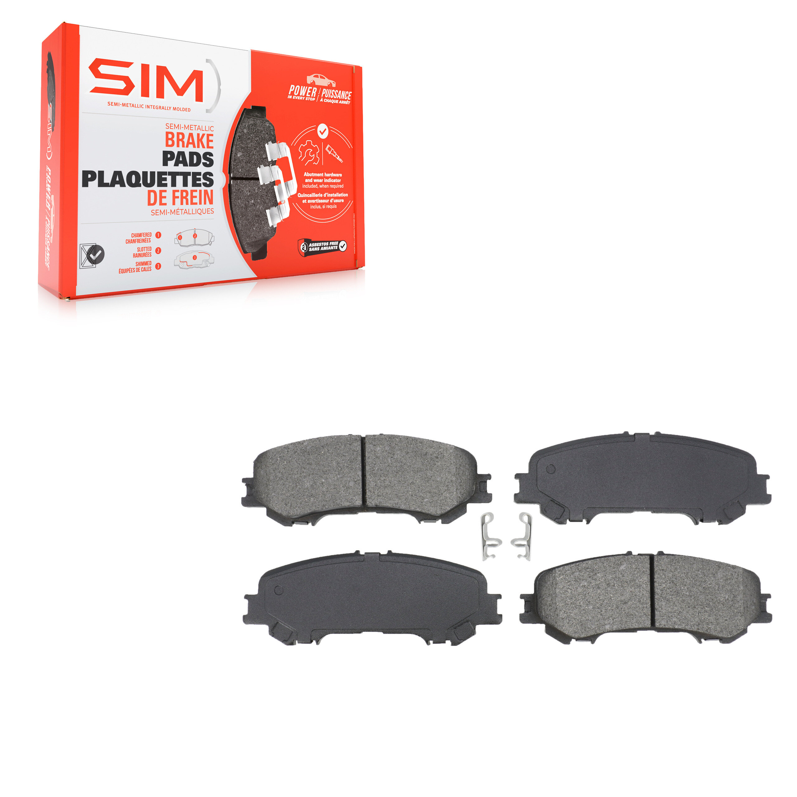 SIM - SIM-2032 - Rear Disc Brake Pad