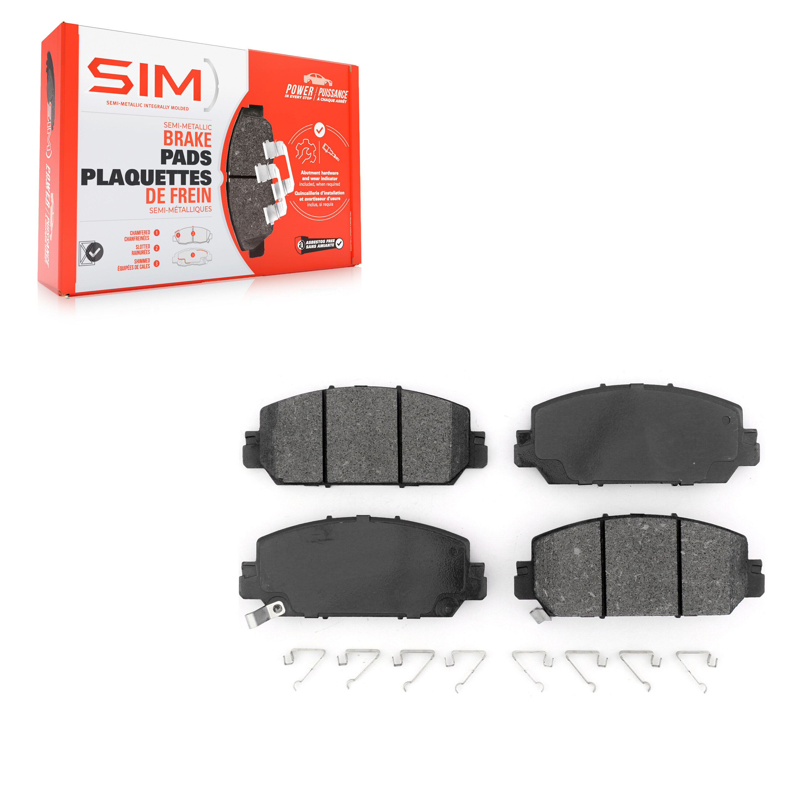 SIM - SIM-2036 - Front Disc Brake Pad