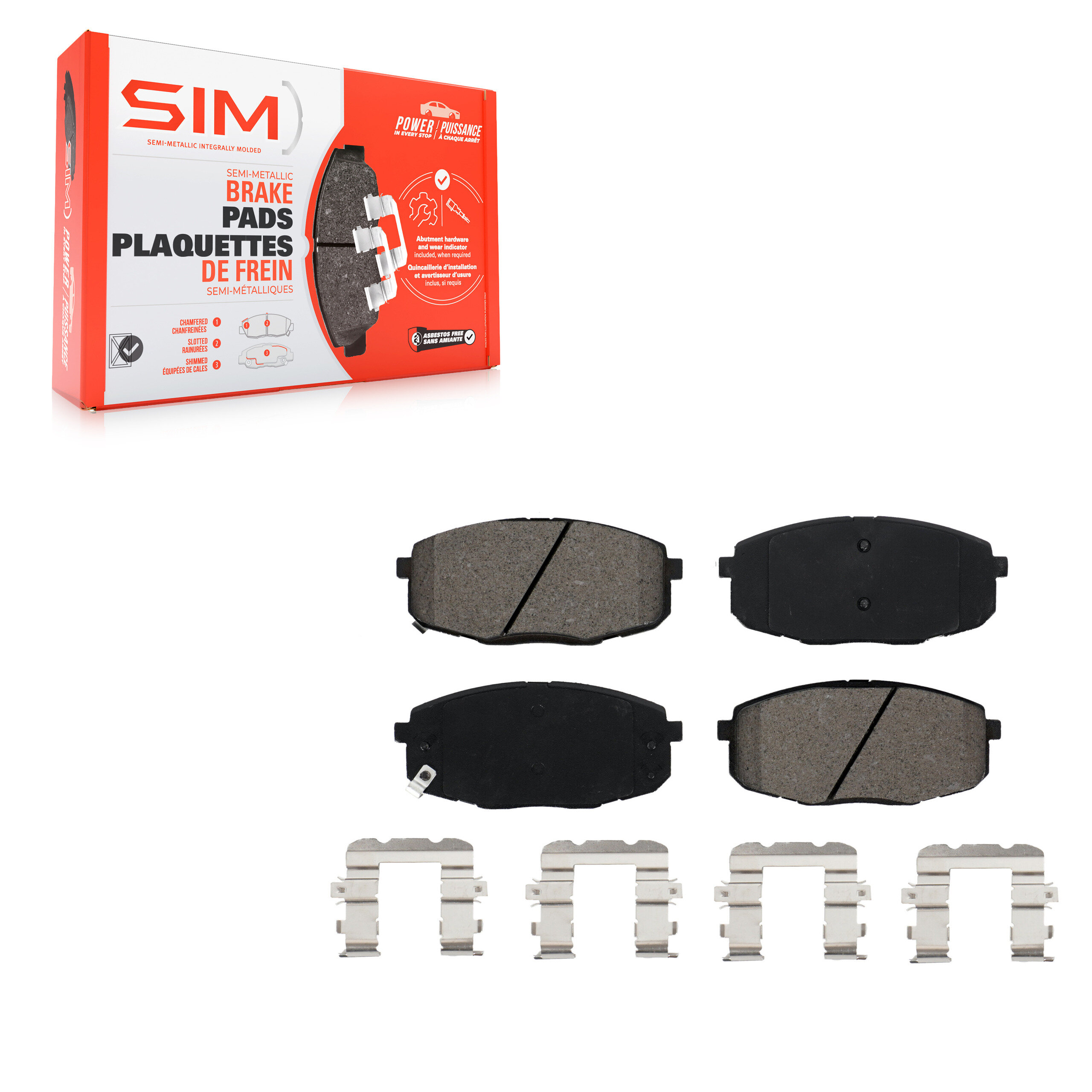 SIM - SIM-2094 - Front Disc Brake Pad