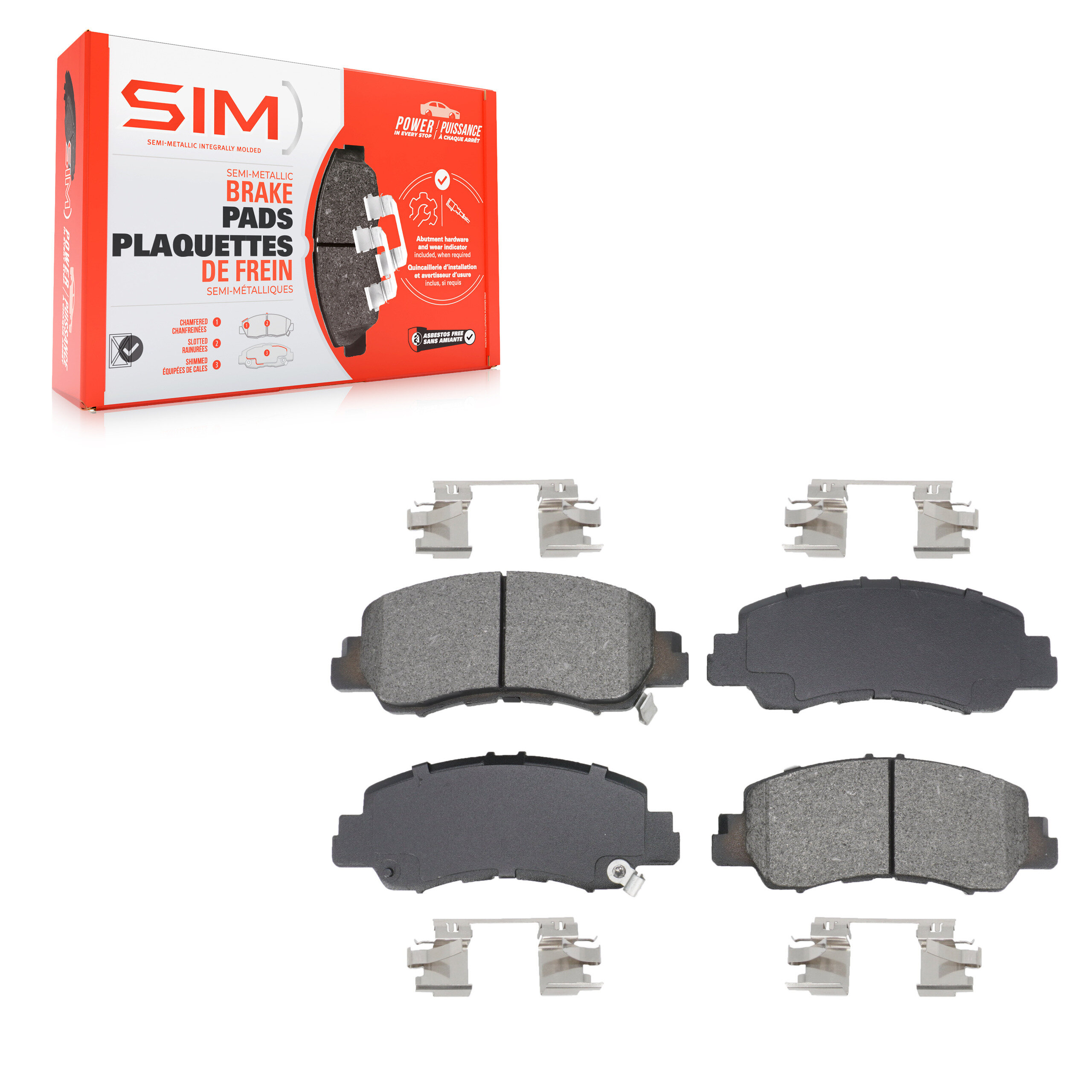 SIM - SIM-2178 - Front Disc Brake Pad