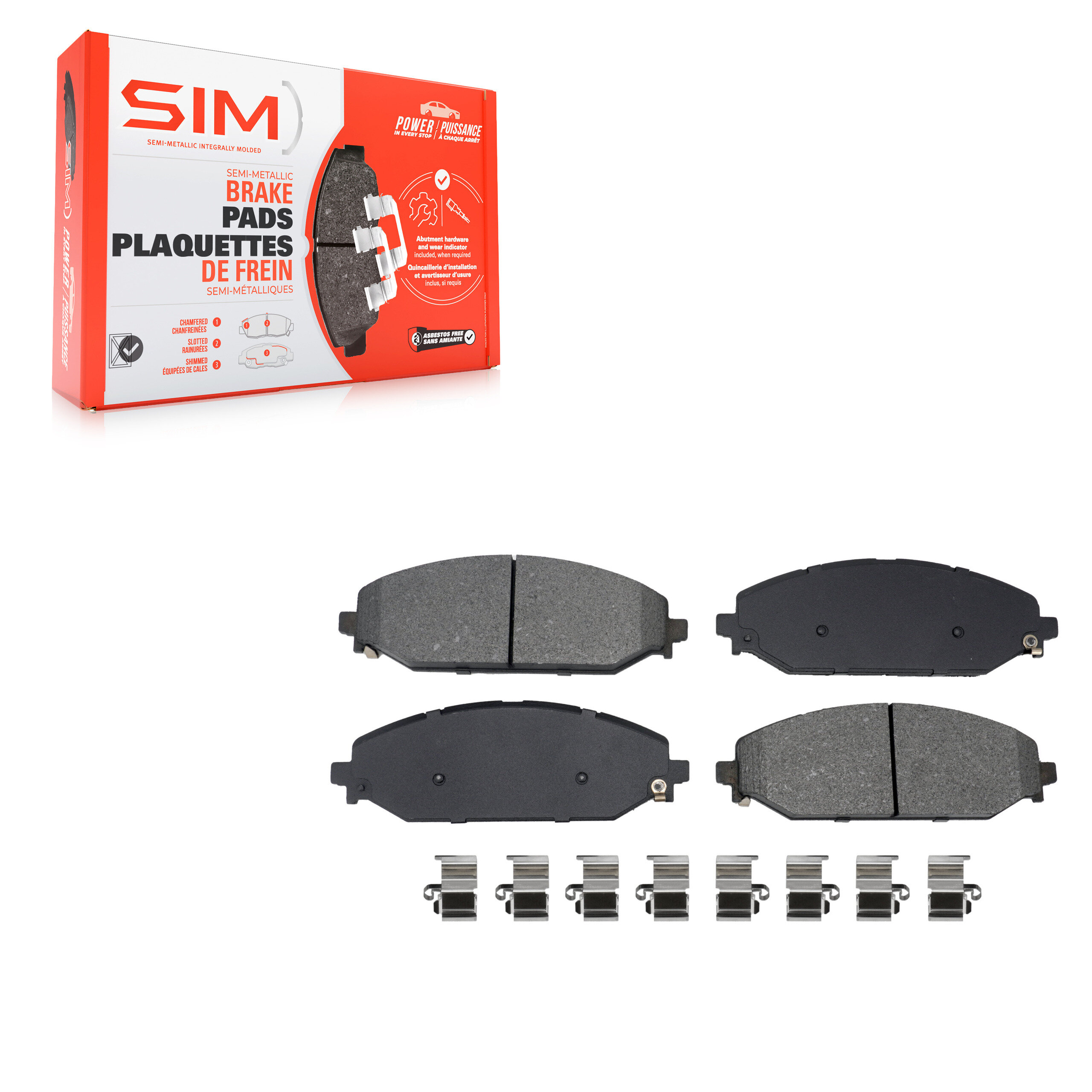 SIM - SIM-2179 - Front Disc Brake Pad