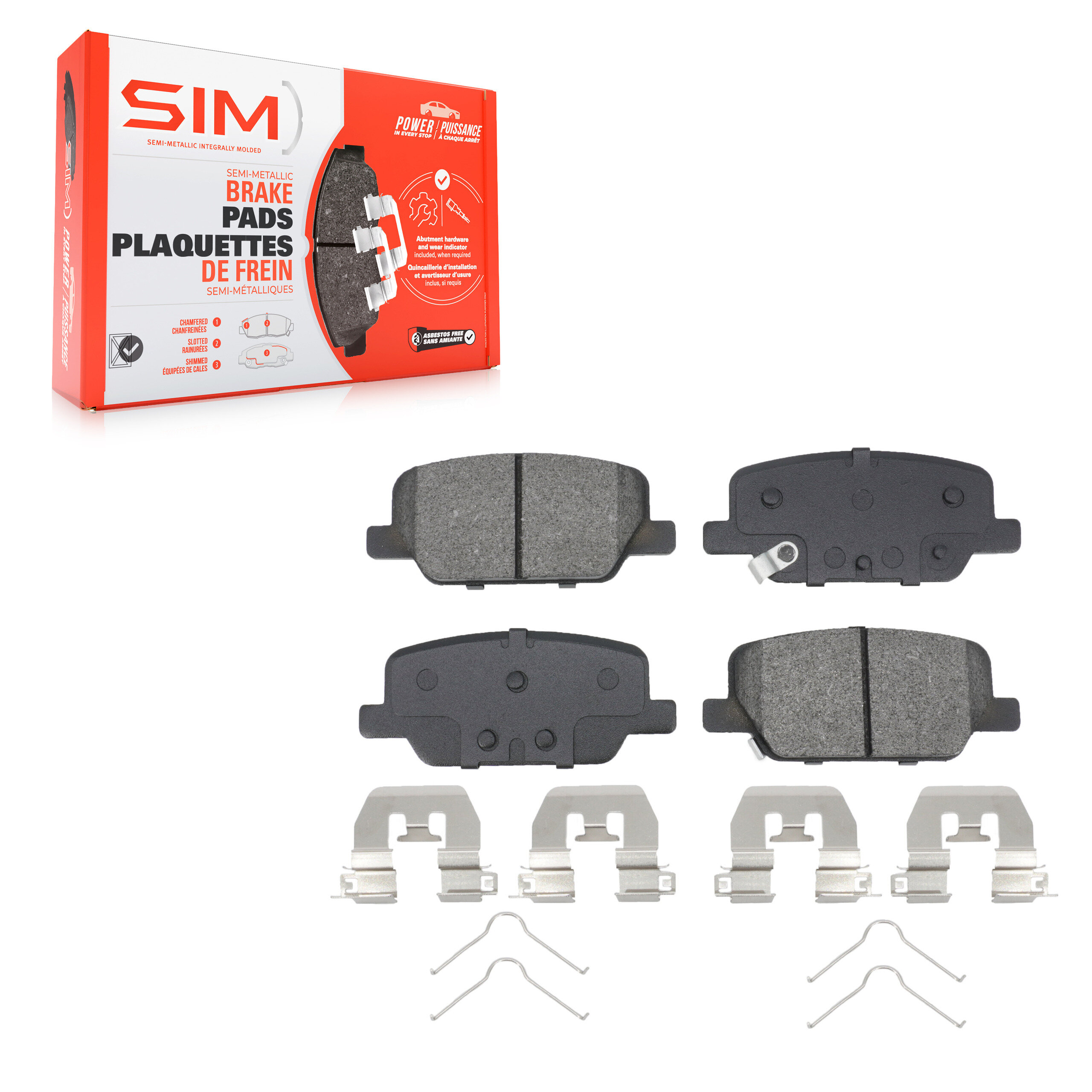 SIM - SIM-2199 - Rear Disc Brake Pad