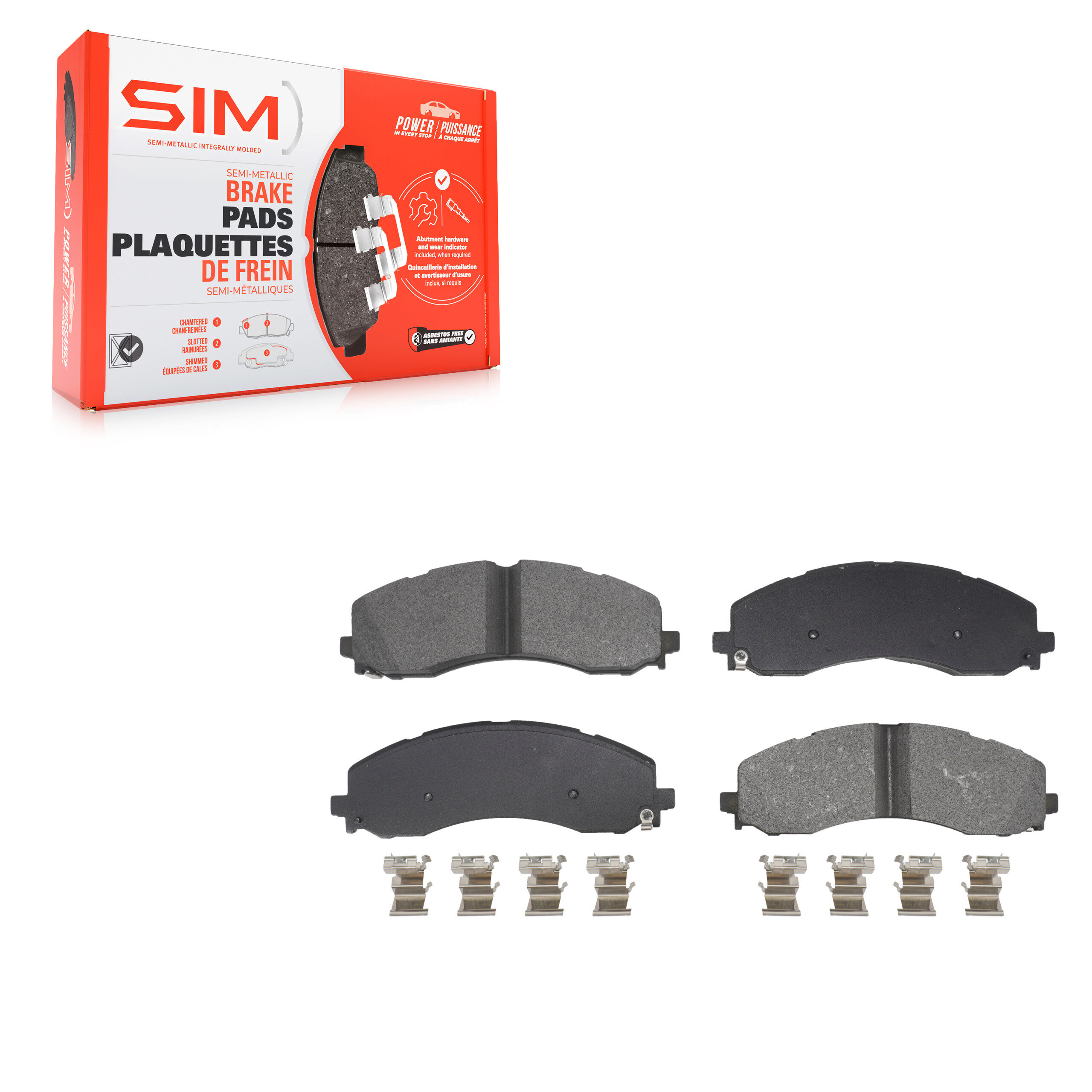 SIM - SIM-2223 - Front Disc Brake Pad