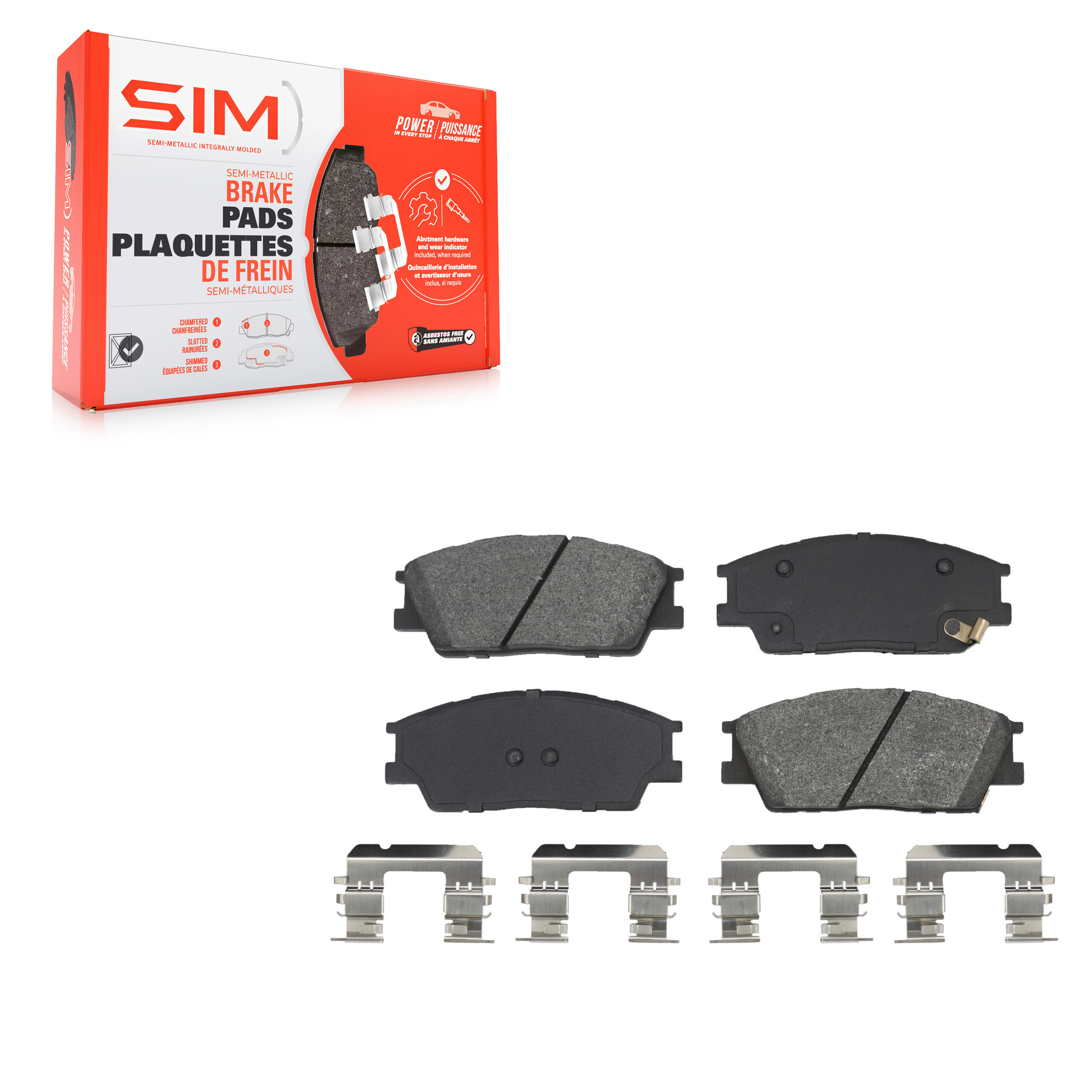 SIM - SIM-2285 - Front Disc Brake Pad