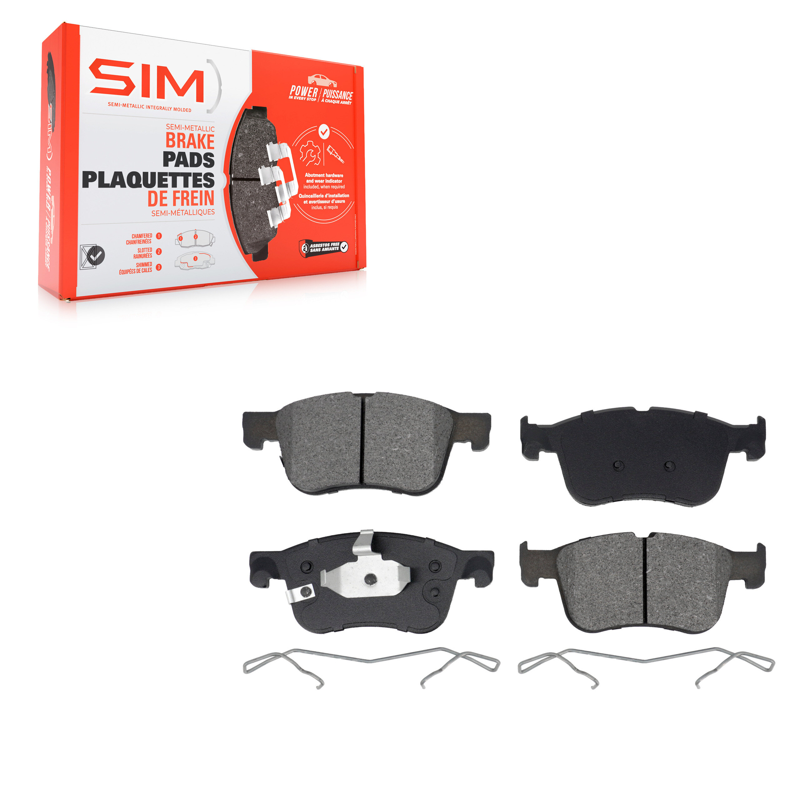 SIM - SIM-2300 - Front Disc Brake Pad