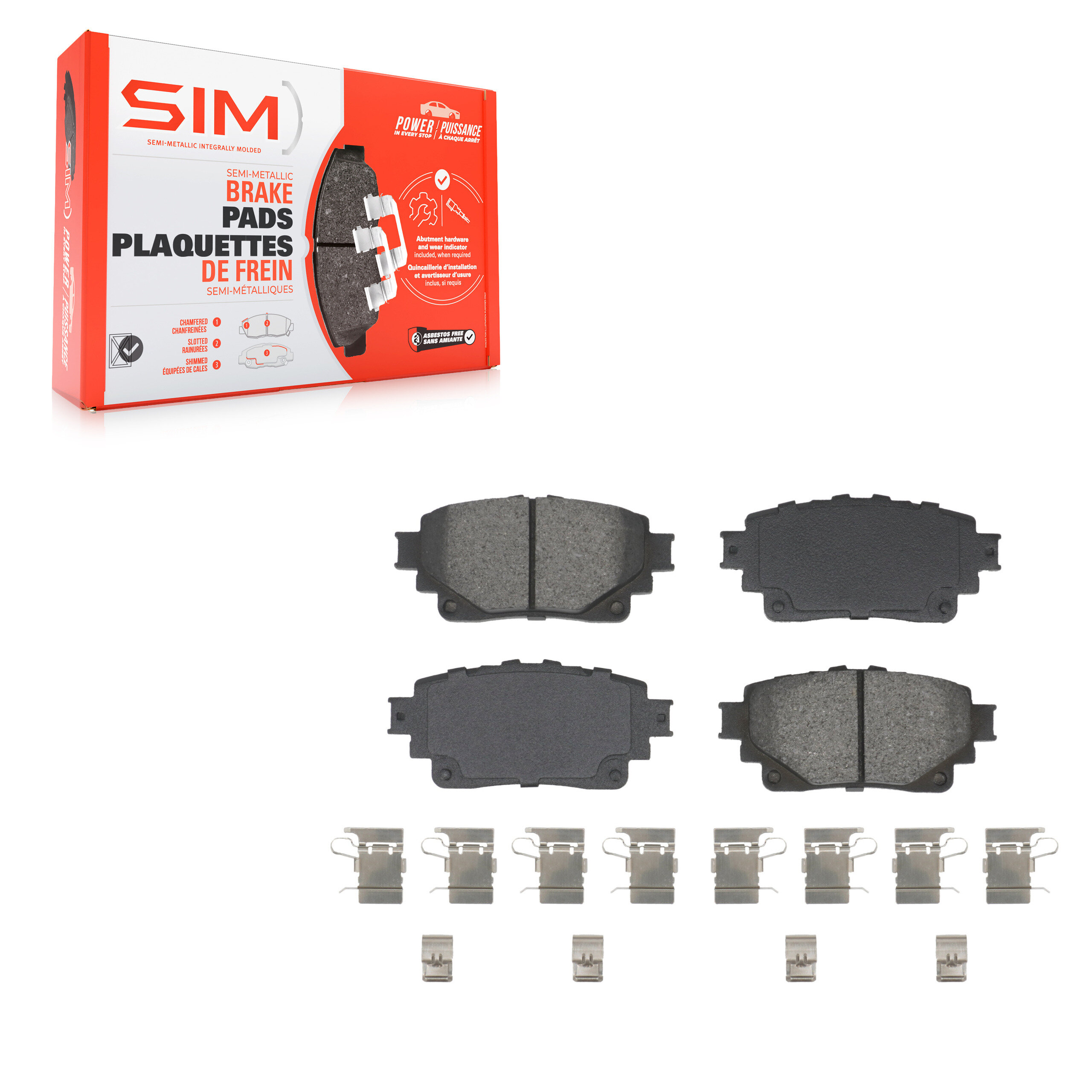 SIM - SIM-2305 - Rear Disc Brake Pad