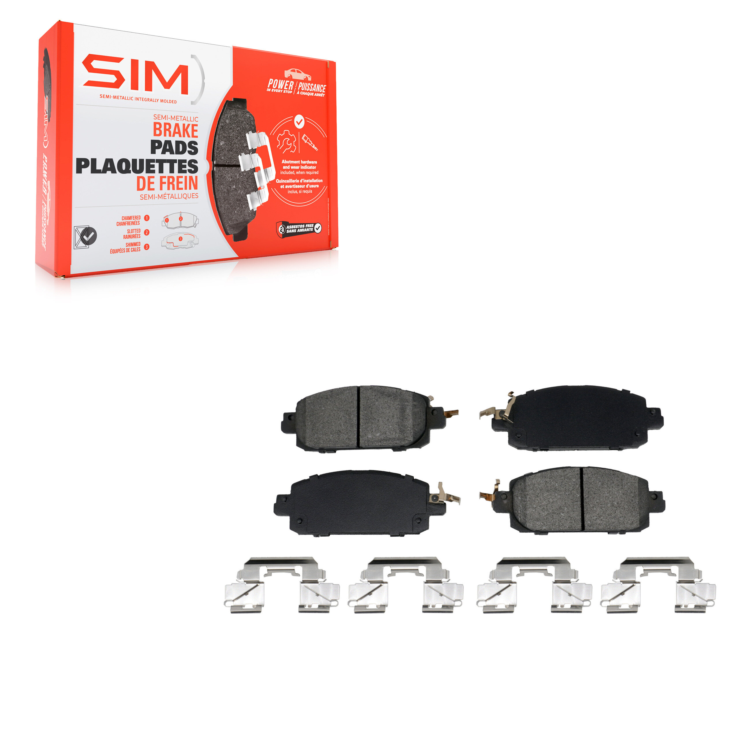 SIM - SIM-2310 - Front Disc Brake Pad