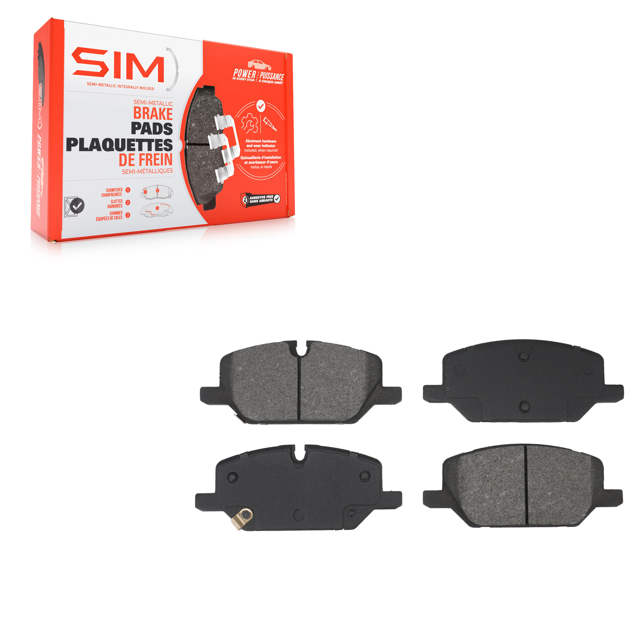 SIM - SIM-2314 - Front Disc Brake Pad