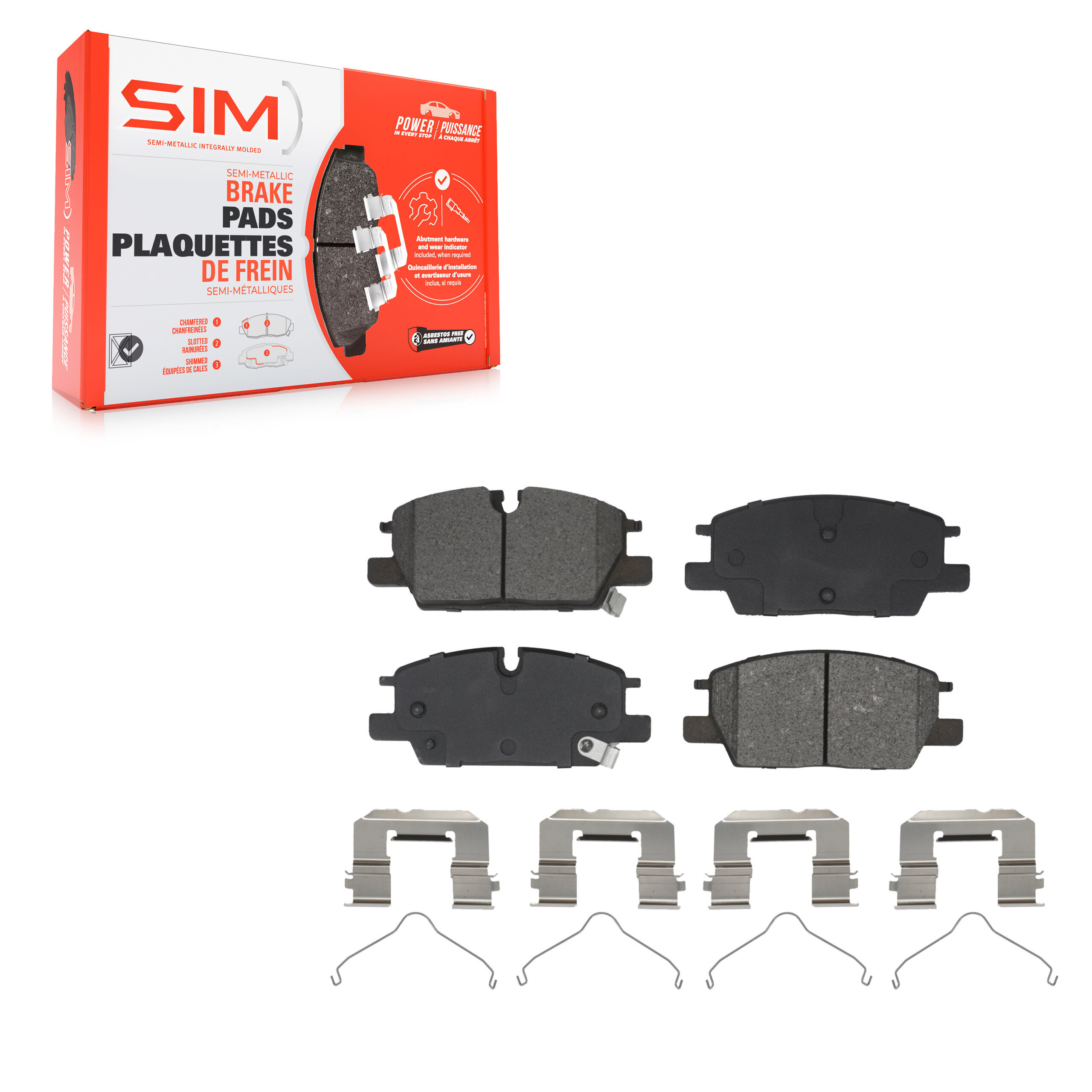 SIM - SIM-2345 - Front Disc Brake Pad