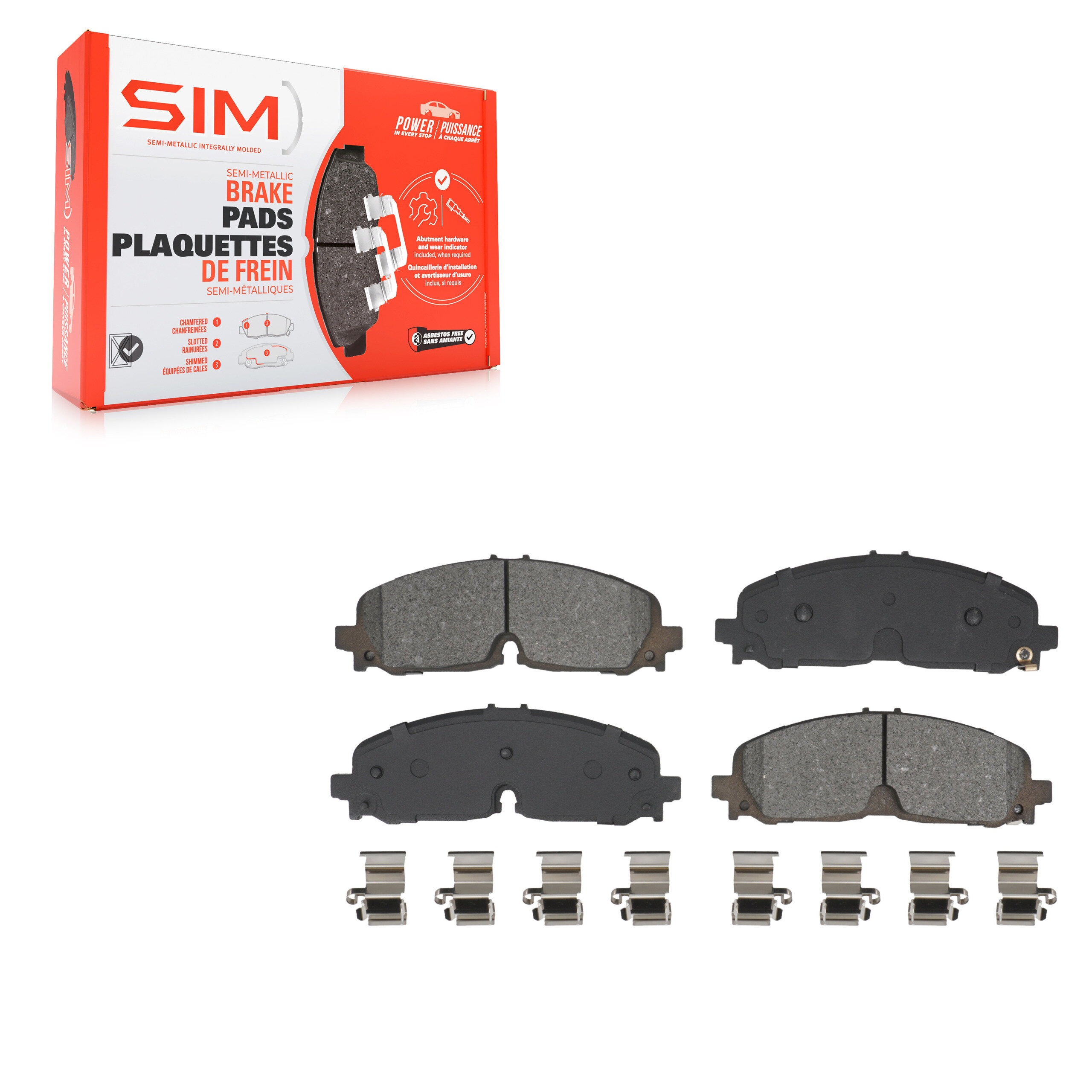 SIM - SIM-2371 - Front Disc Brake Pad