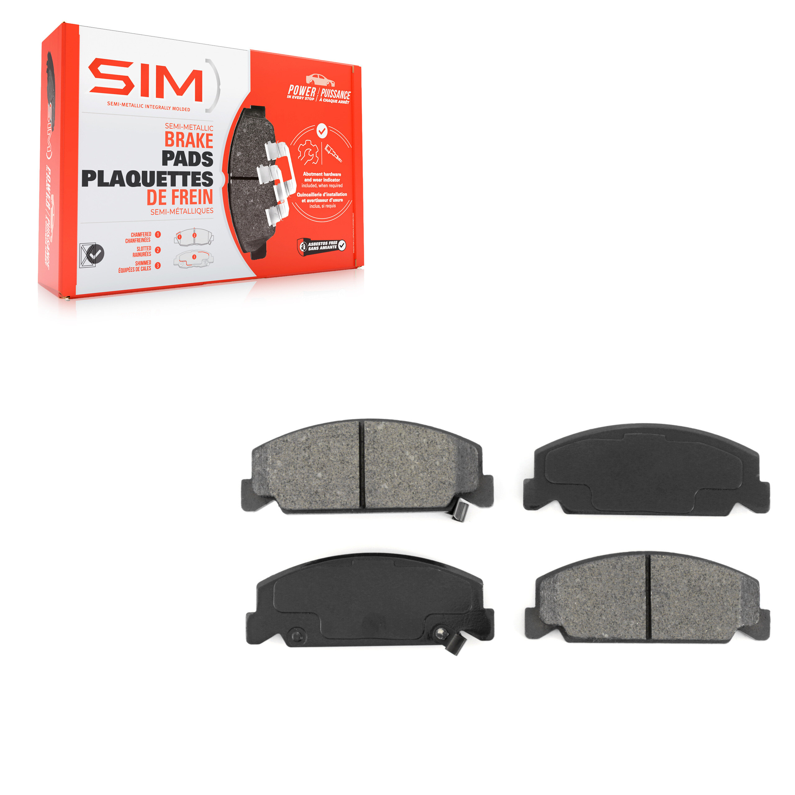 SIM - SIM-273 - Front Disc Brake Pad