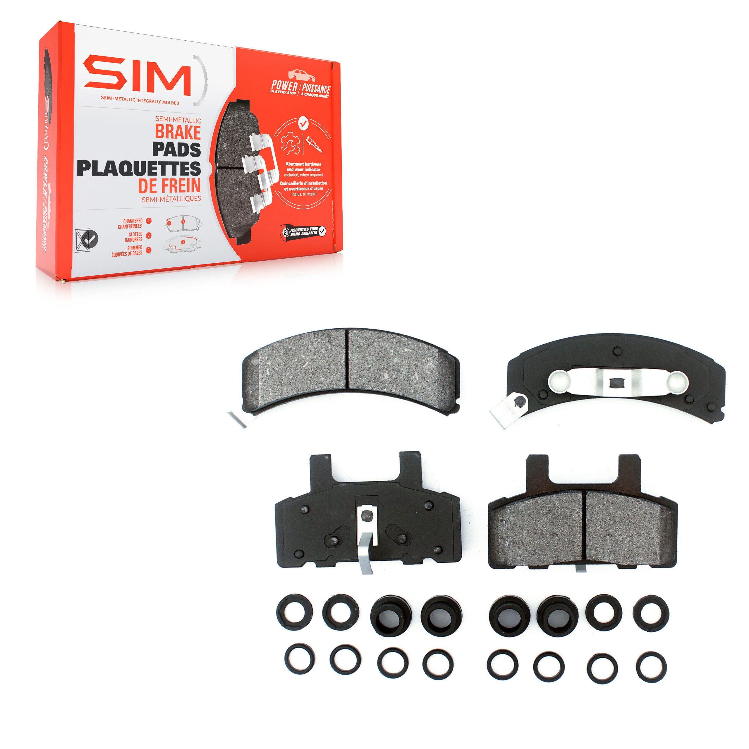 SIM - SIM-369 - Front Disc Brake Pad