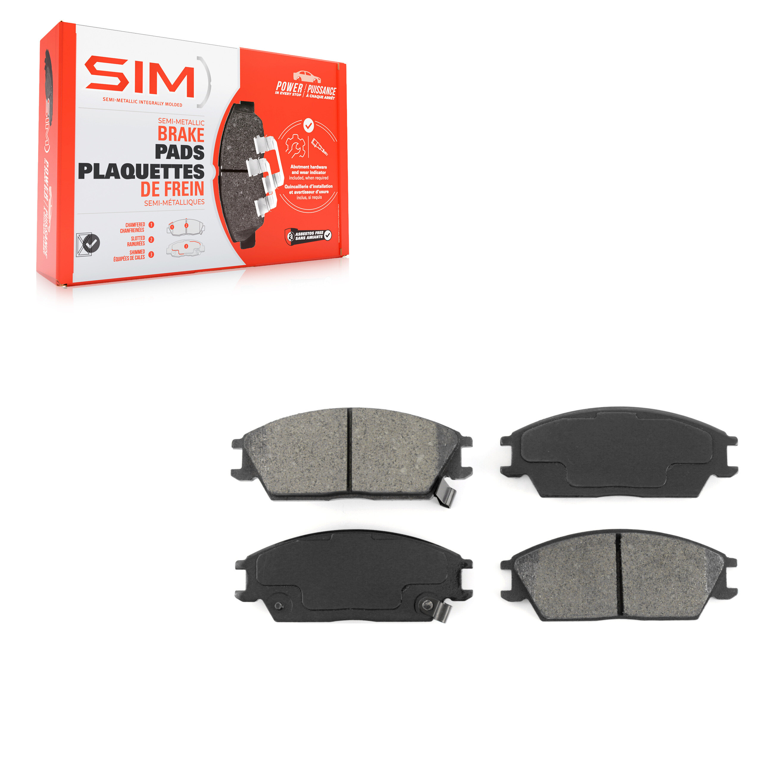 SIM - SIM-440 - Front Disc Brake Pad
