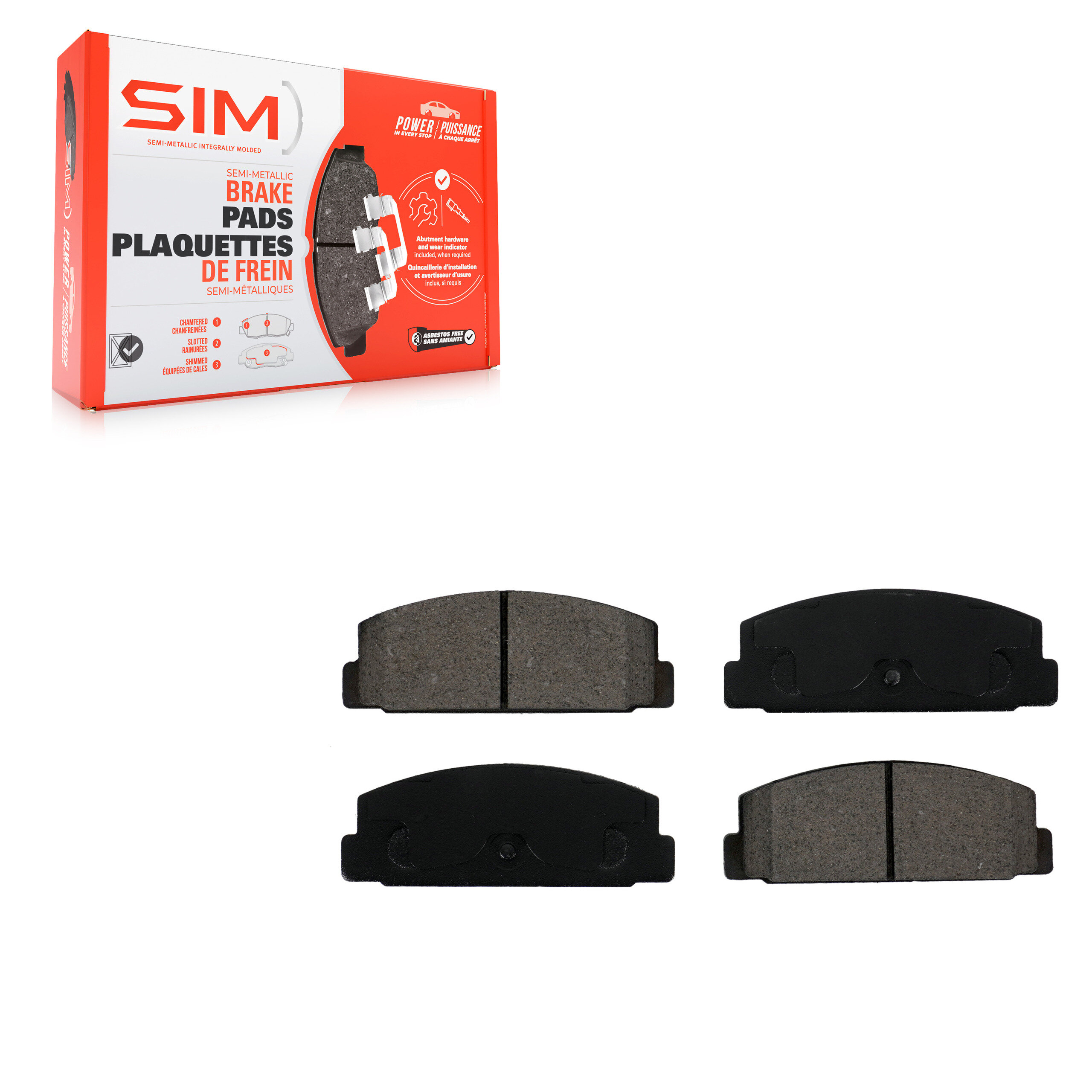 SIM - SIM-482 - Rear Disc Brake Pad