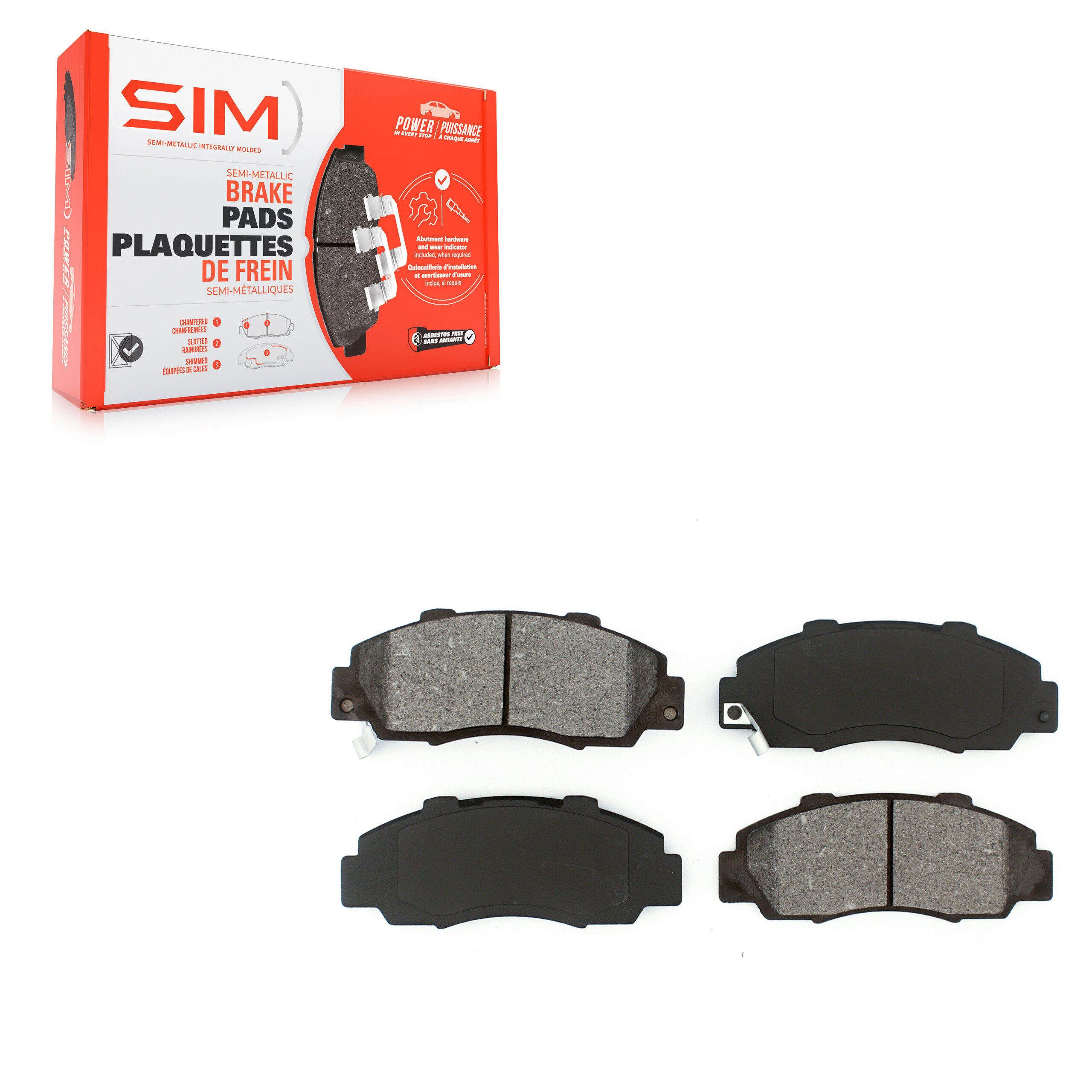 SIM - SIM-503 - Front Disc Brake Pad