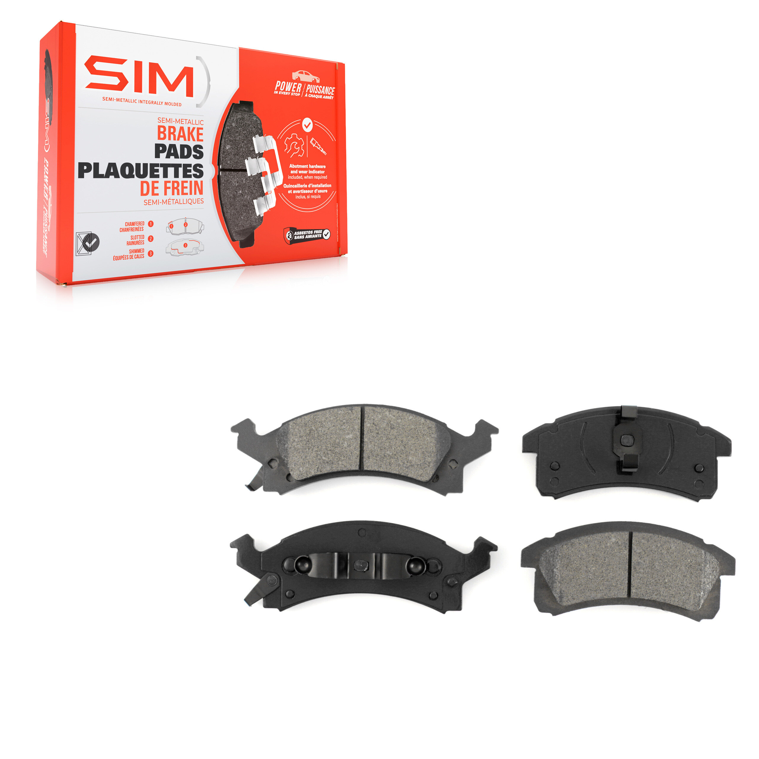 SIM - SIM-506 - Front Disc Brake Pad