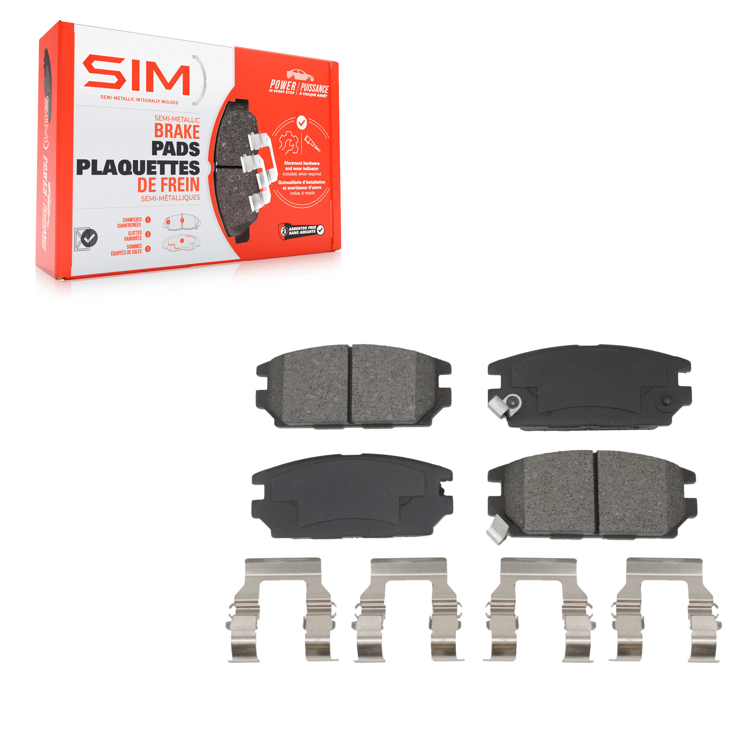 SIM - SIM-532 - Rear Disc Brake Pad
