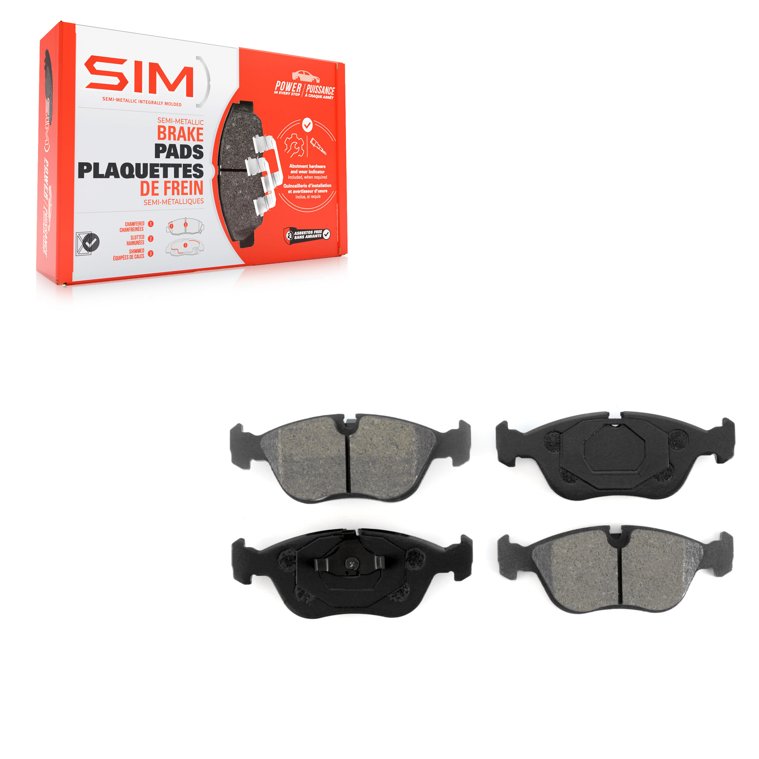 SIM - SIM-618 - Front Disc Brake Pad