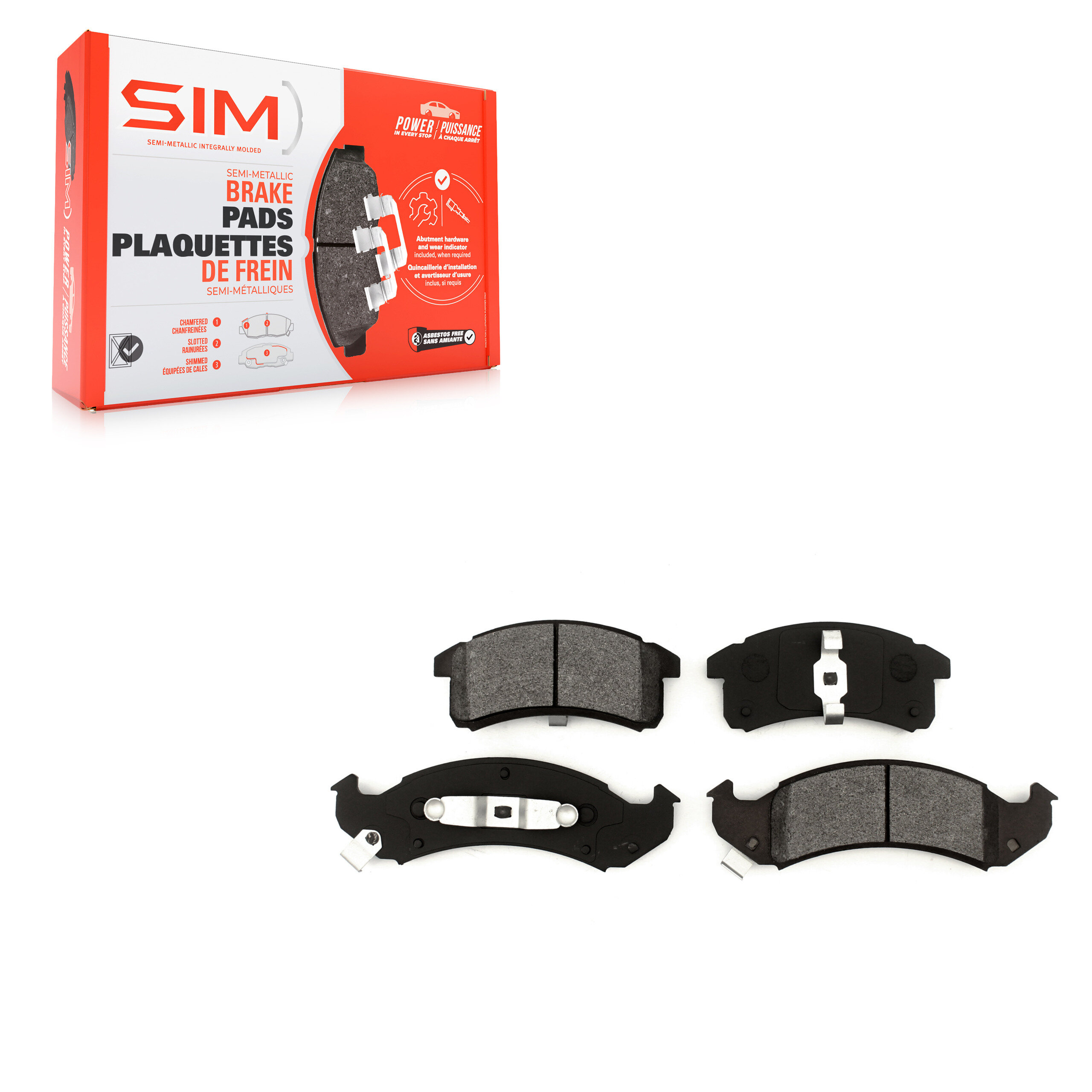 SIM - SIM-623 - Front Disc Brake Pad