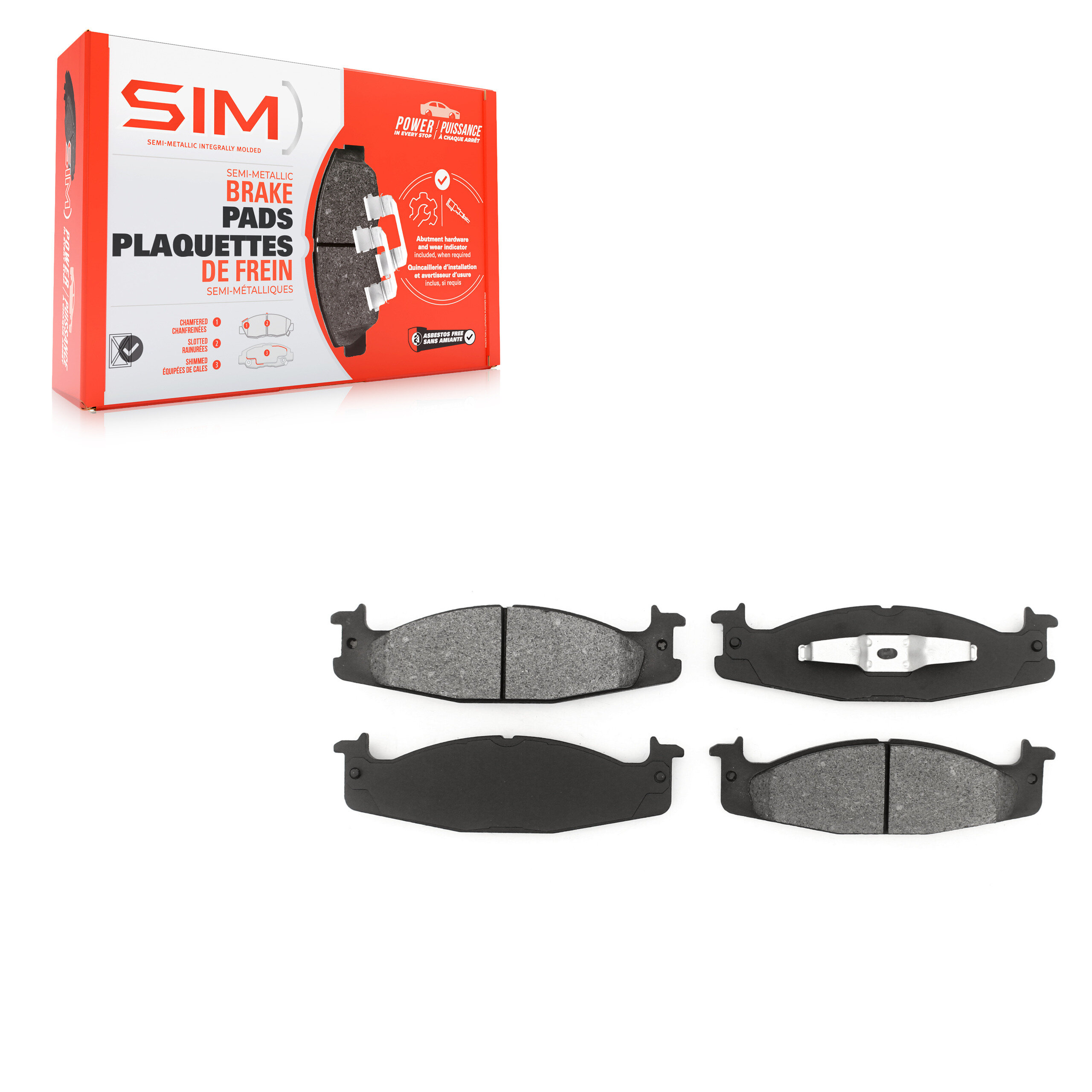 SIM - SIM-632 - Front Disc Brake Pad