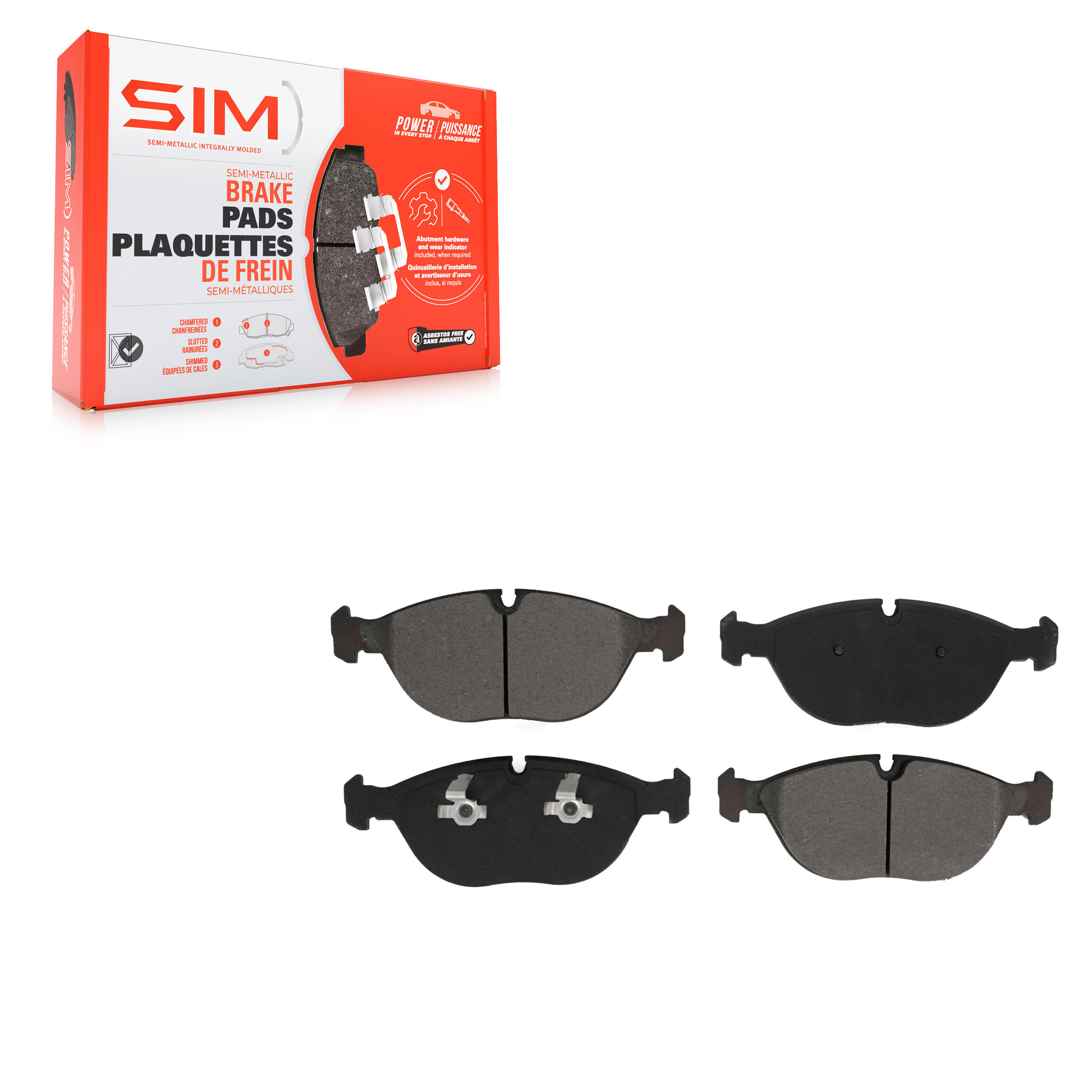 SIM - SIM-682 - Front Disc Brake Pad