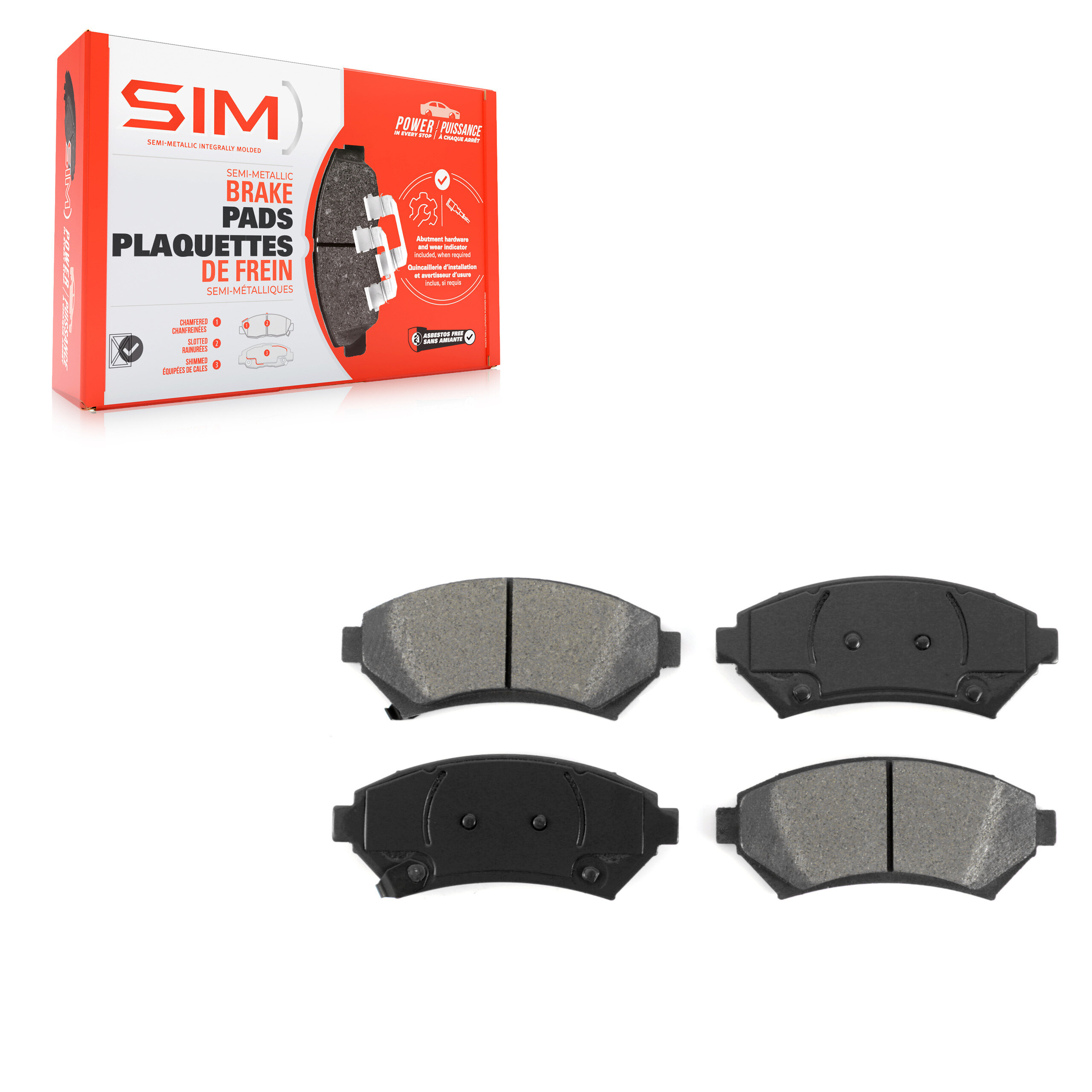 SIM - SIM-699 - Front Disc Brake Pad