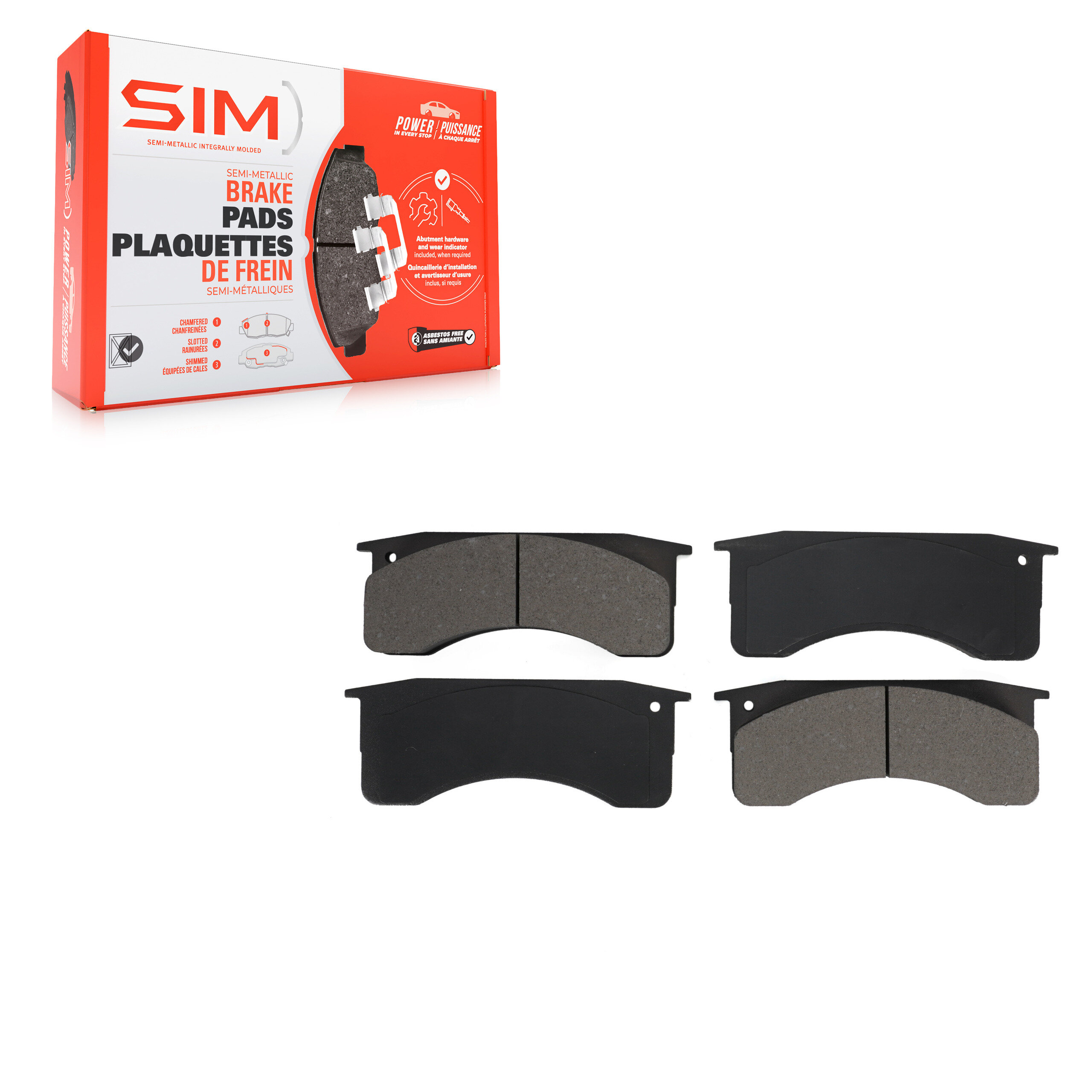 SIM - SIM-769 - Rear Disc Brake Pad